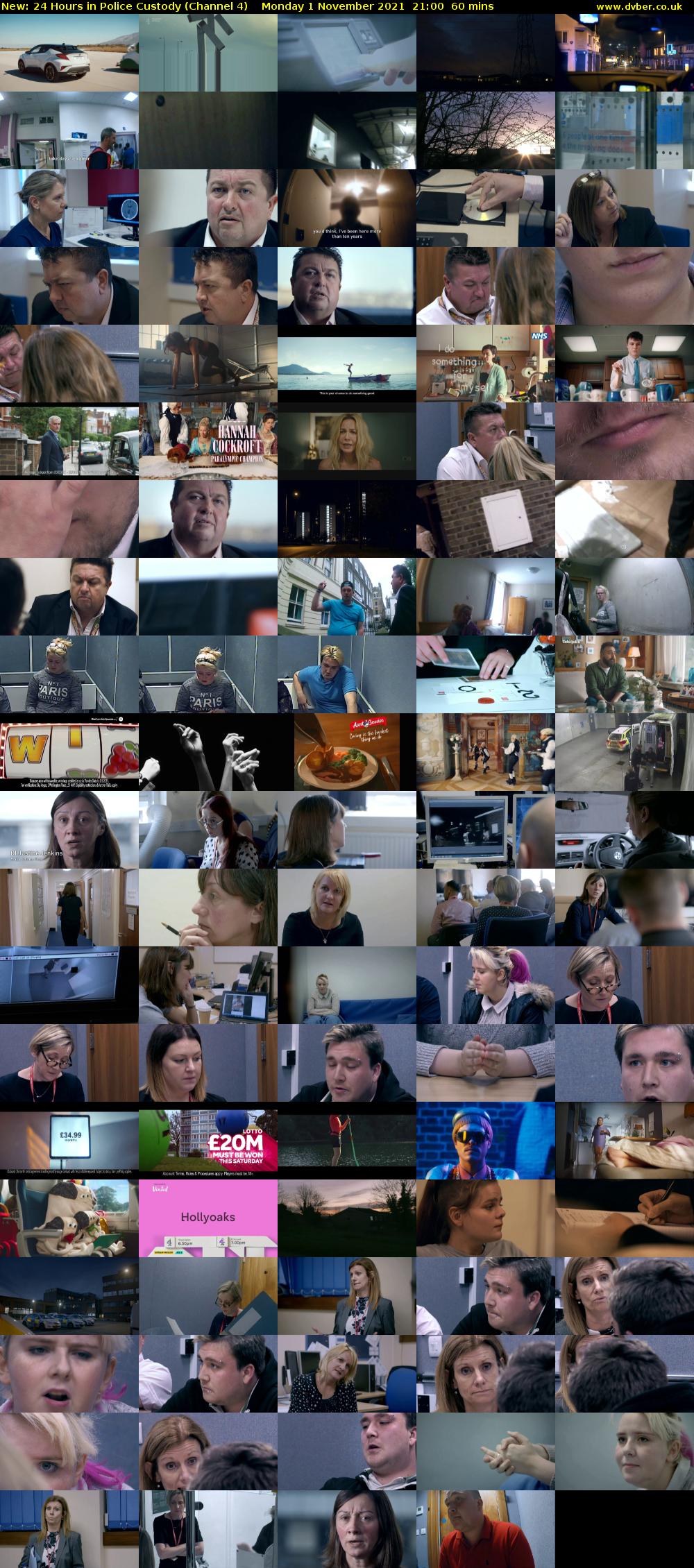 24 Hours in Police Custody (Channel 4) Monday 1 November 2021 21:00 - 22:00