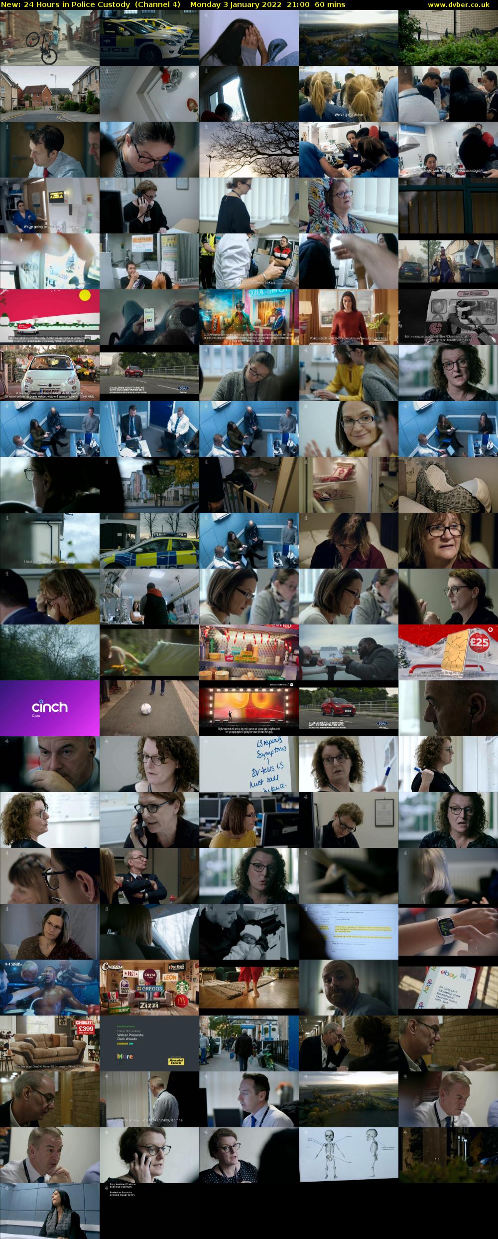 24 Hours in Police Custody (Channel 4) Monday 3 January 2022 21:00 - 22:00