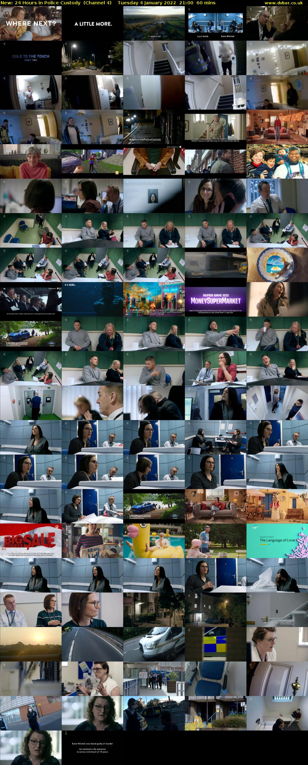 24 Hours in Police Custody (Channel 4) Tuesday 4 January 2022 21:00 - 22:00