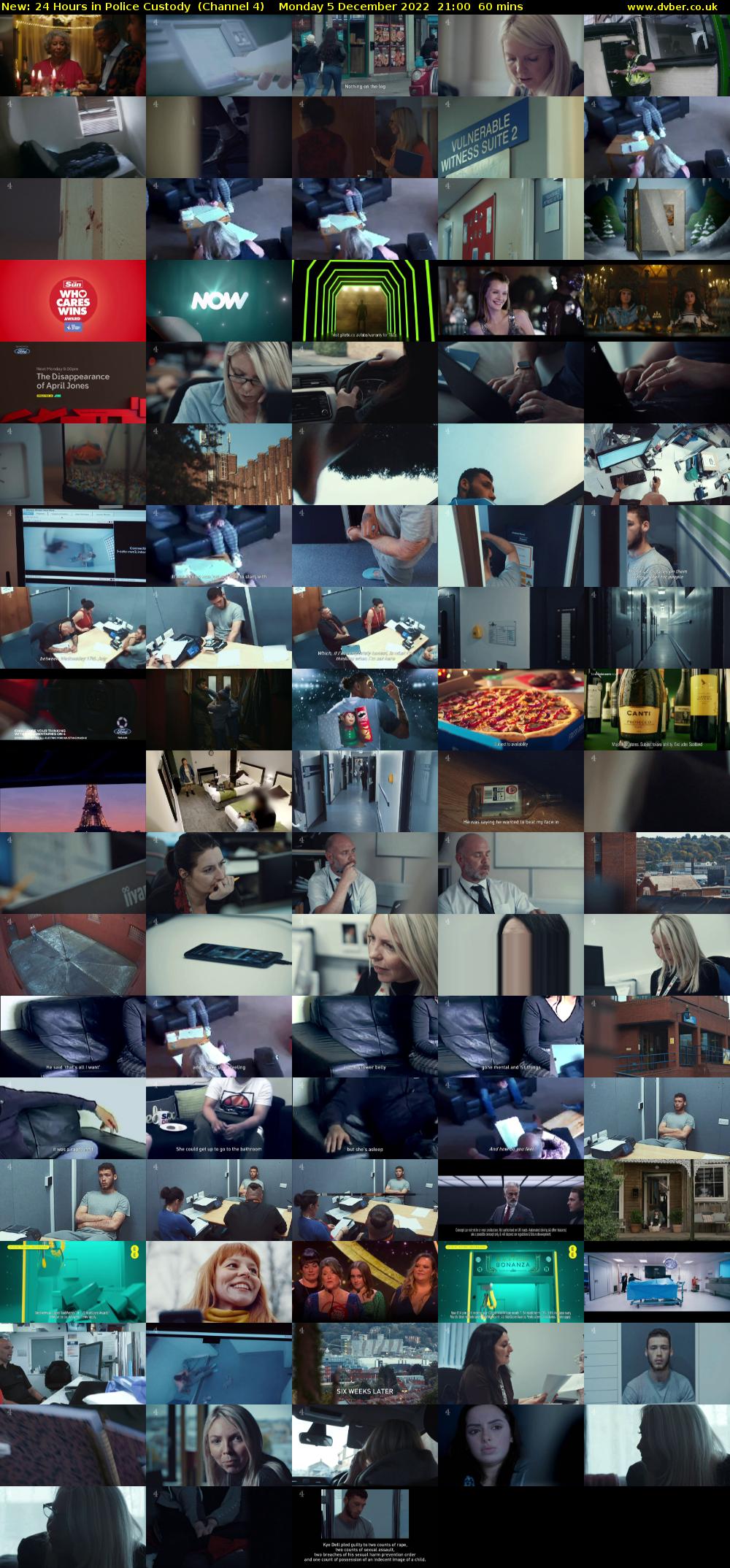 24 Hours in Police Custody (Channel 4) Monday 5 December 2022 21:00 - 22:00