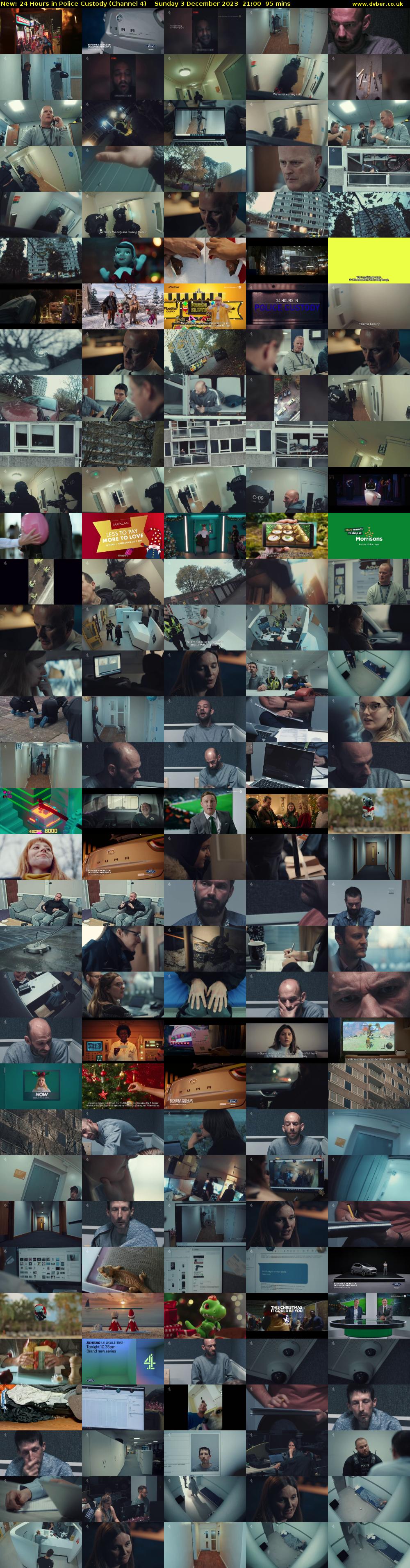 24 Hours in Police Custody (Channel 4) Sunday 3 December 2023 21:00 - 22:35
