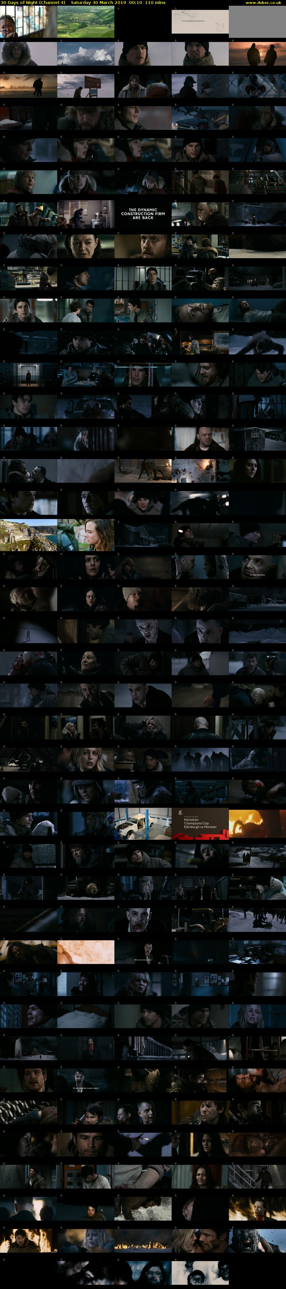 30 Days of Night (Channel 4) Saturday 30 March 2019 00:10 - 02:00