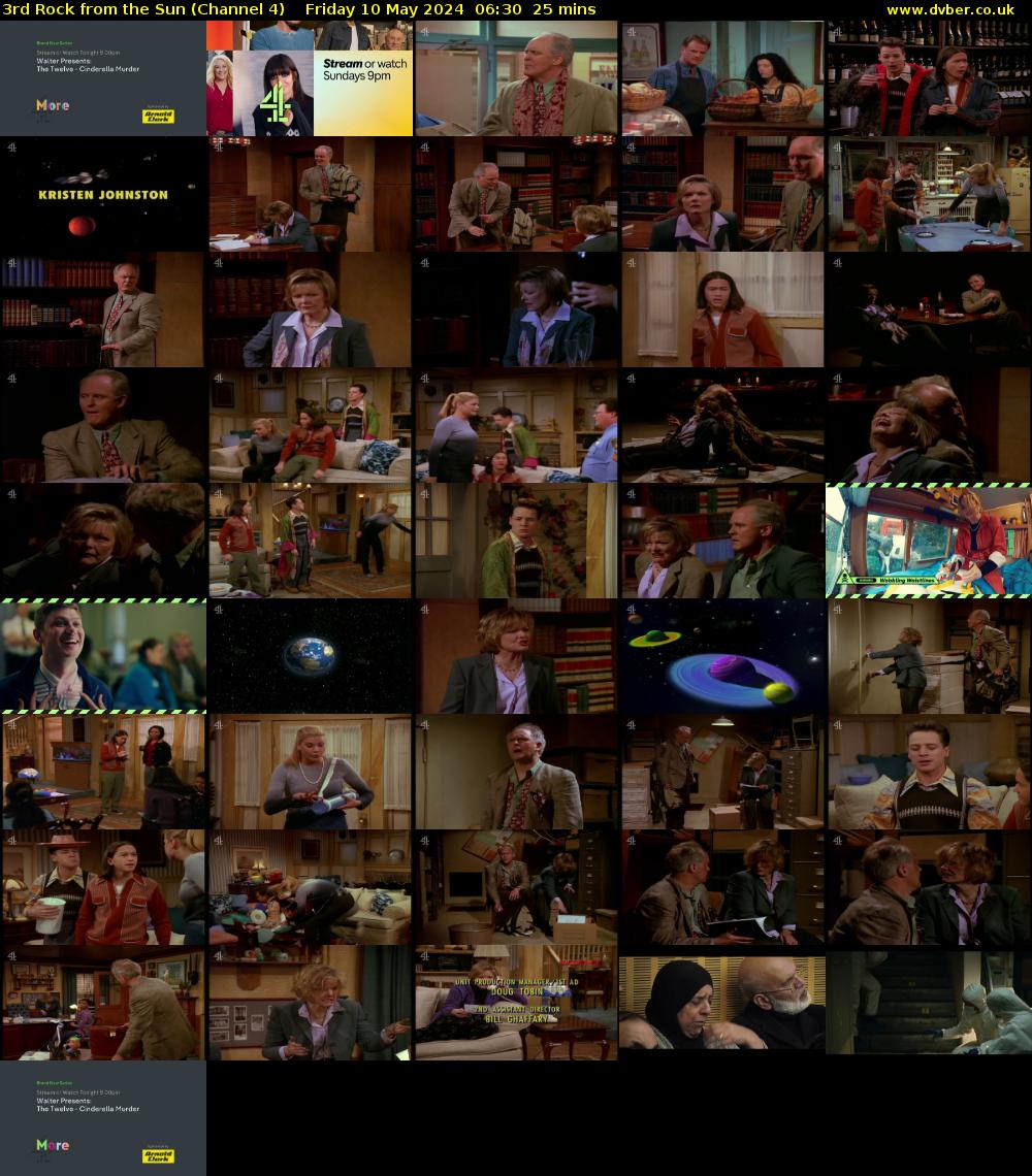 3rd Rock from the Sun (Channel 4) Friday 10 May 2024 06:30 - 06:55