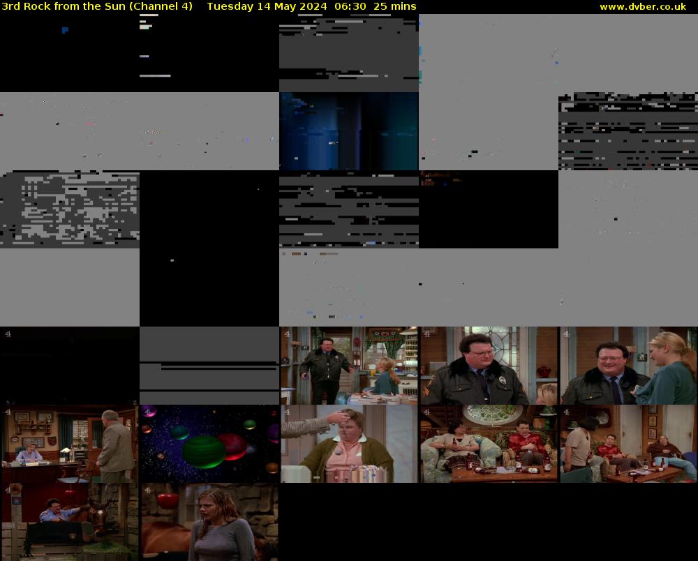 3rd Rock from the Sun (Channel 4) Tuesday 14 May 2024 06:30 - 06:55