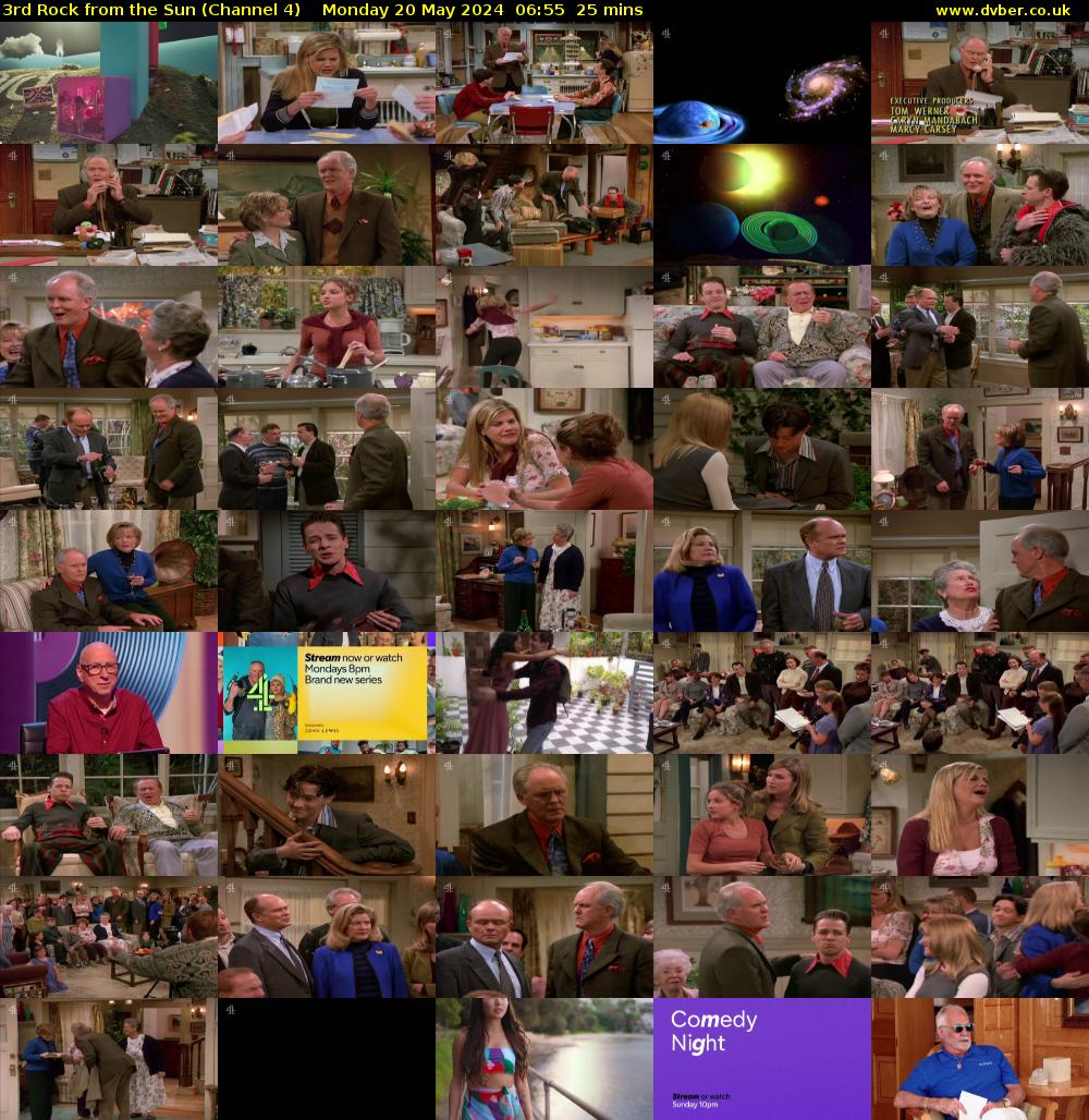 3rd Rock from the Sun (Channel 4) Monday 20 May 2024 06:55 - 07:20