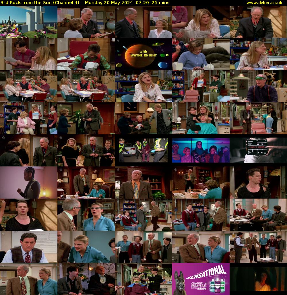 3rd Rock from the Sun (Channel 4) Monday 20 May 2024 07:20 - 07:45