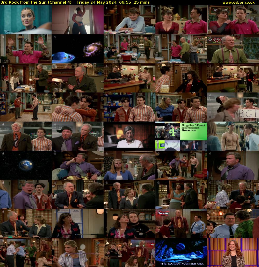 3rd Rock from the Sun (Channel 4) Friday 24 May 2024 06:55 - 07:20