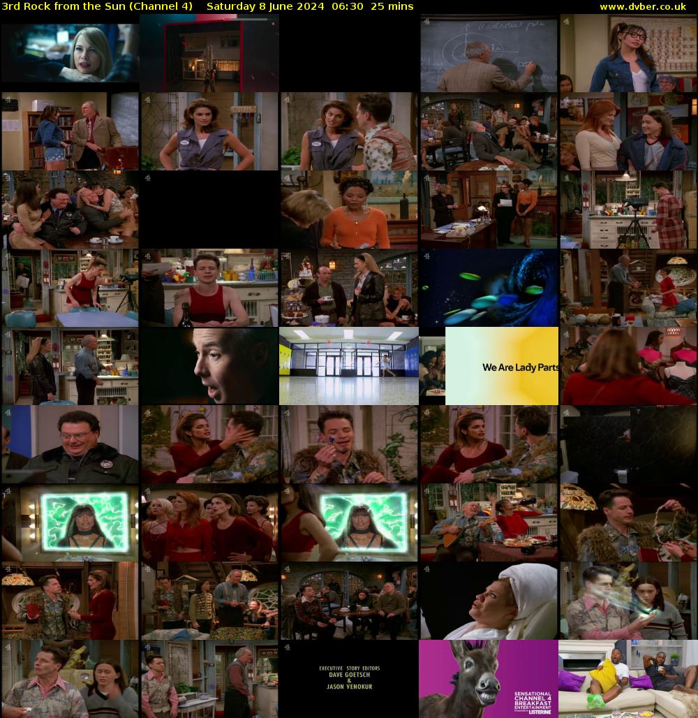 3rd Rock from the Sun (Channel 4) Saturday 8 June 2024 06:30 - 06:55