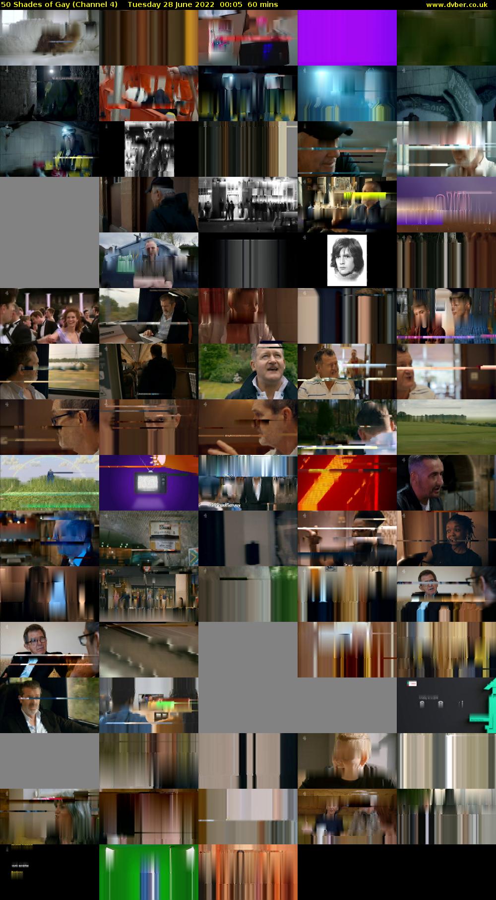 50 Shades of Gay (Channel 4) Tuesday 28 June 2022 00:05 - 01:05