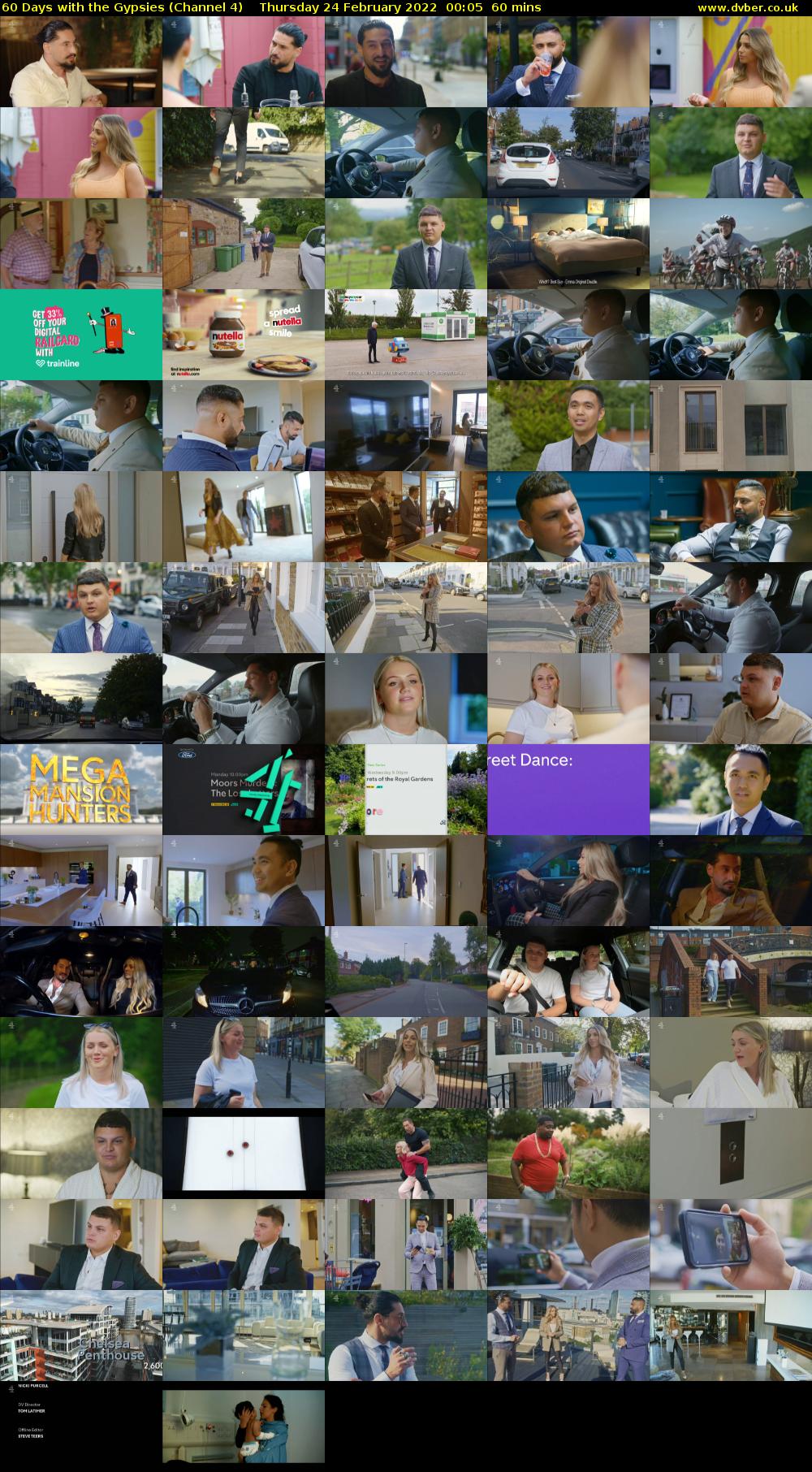 60 Days with the Gypsies (Channel 4) Thursday 24 February 2022 00:05 - 01:05