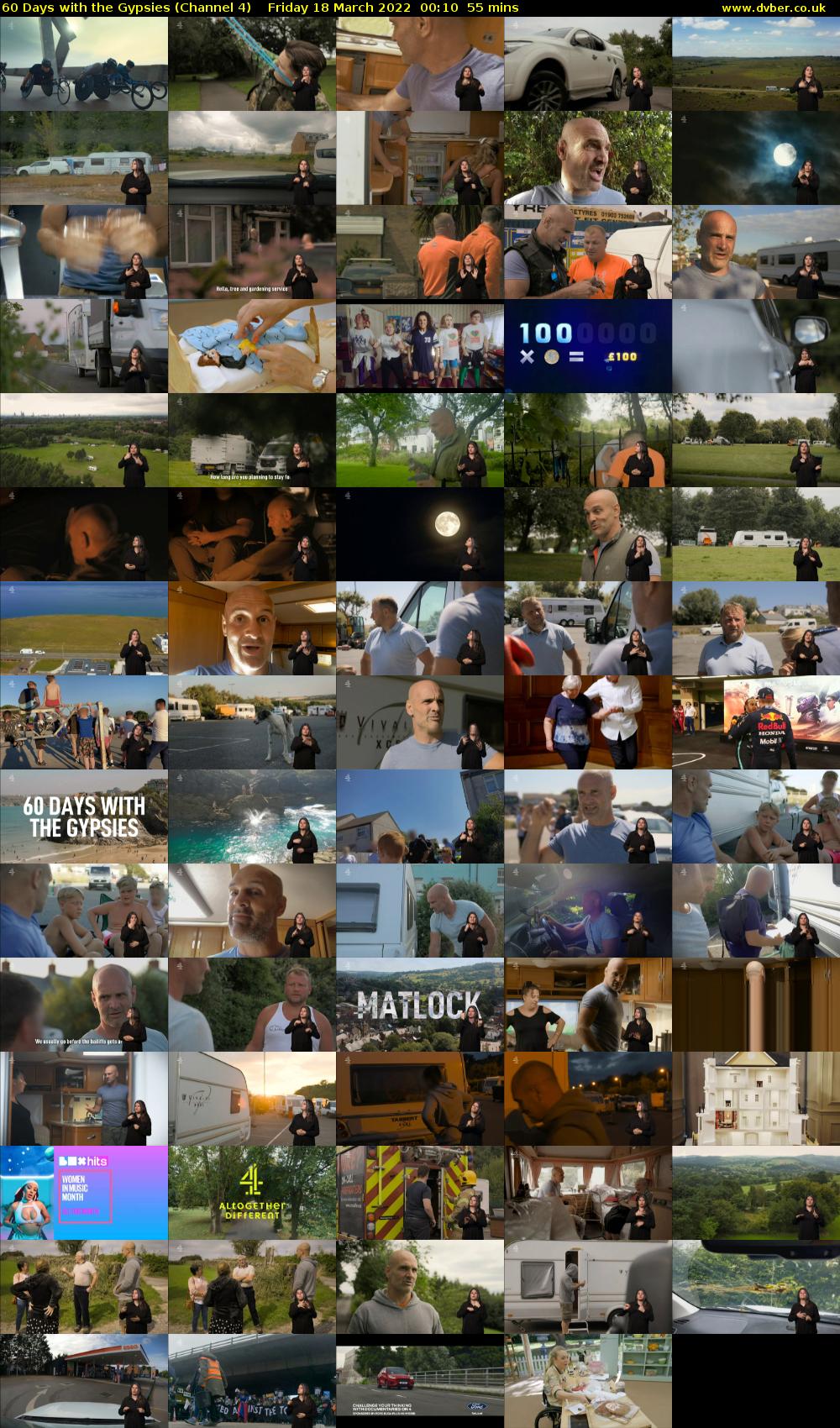 60 Days with the Gypsies (Channel 4) Friday 18 March 2022 00:10 - 01:05