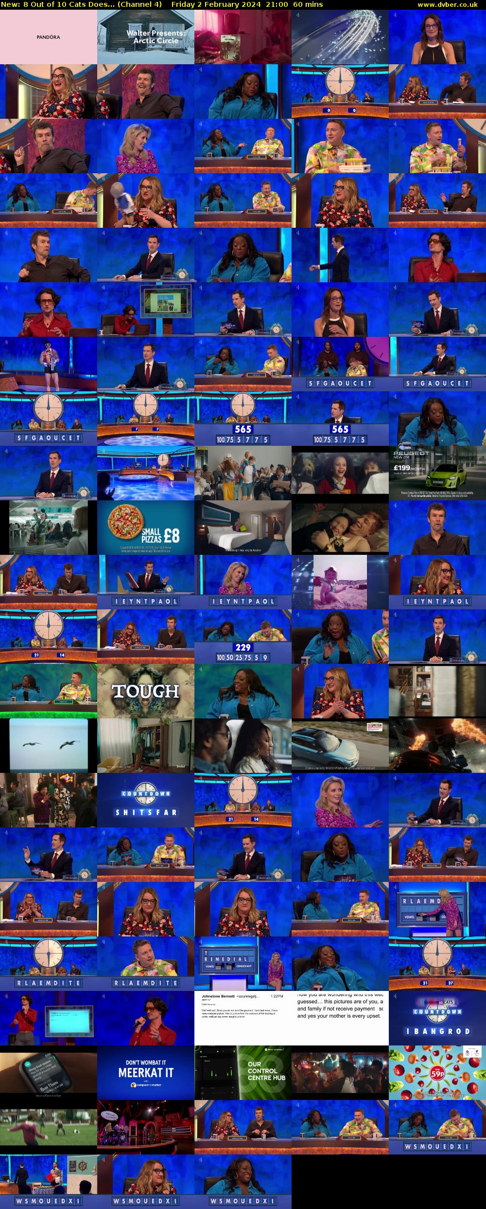 8 Out of 10 Cats Does... (Channel 4) Friday 2 February 2024 21:00 - 22:00