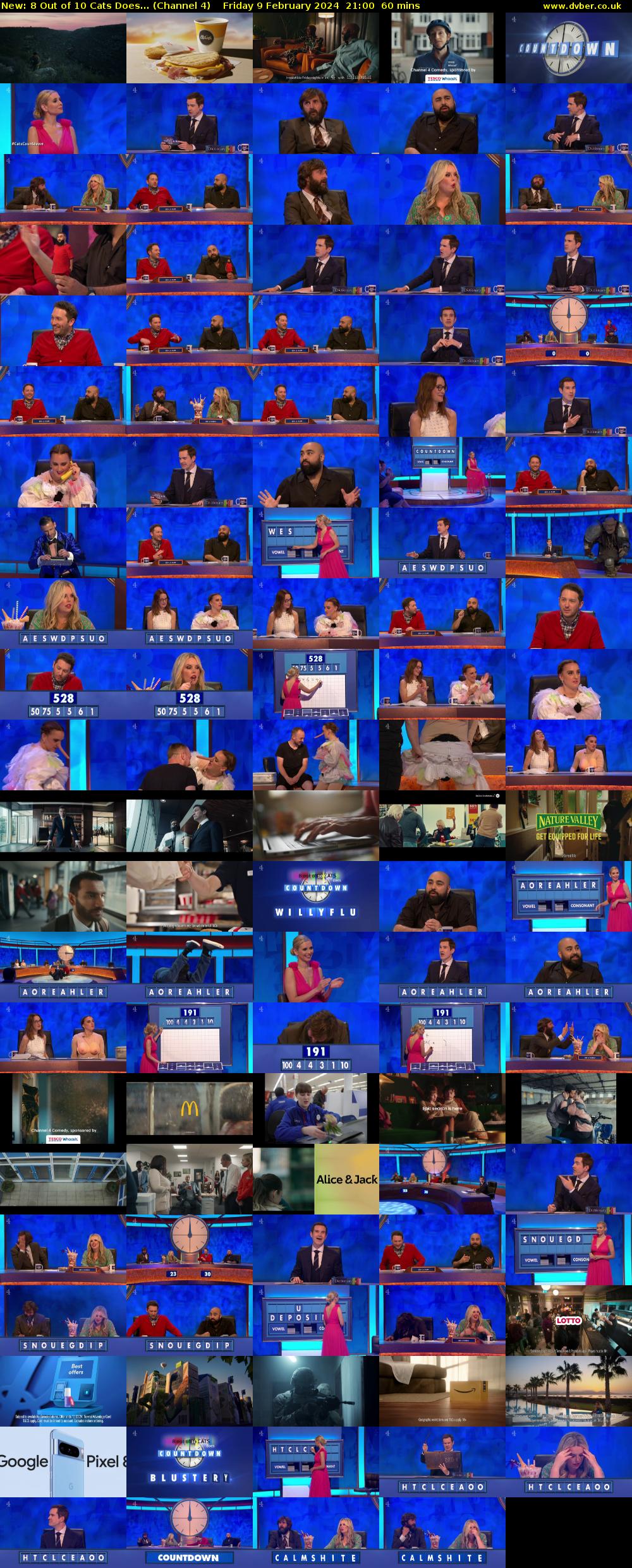 8 Out of 10 Cats Does... (Channel 4) Friday 9 February 2024 21:00 - 22:00