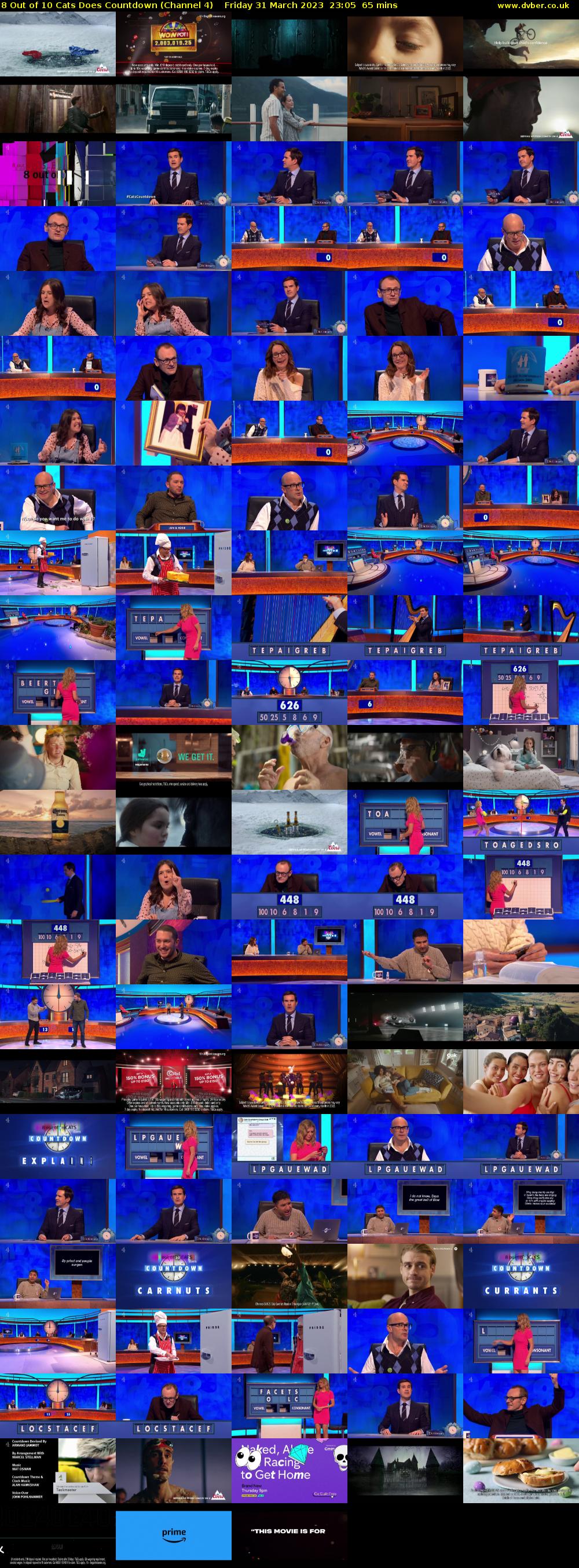 8 Out of 10 Cats Does Countdown (Channel 4) Friday 31 March 2023 23:05 - 00:10