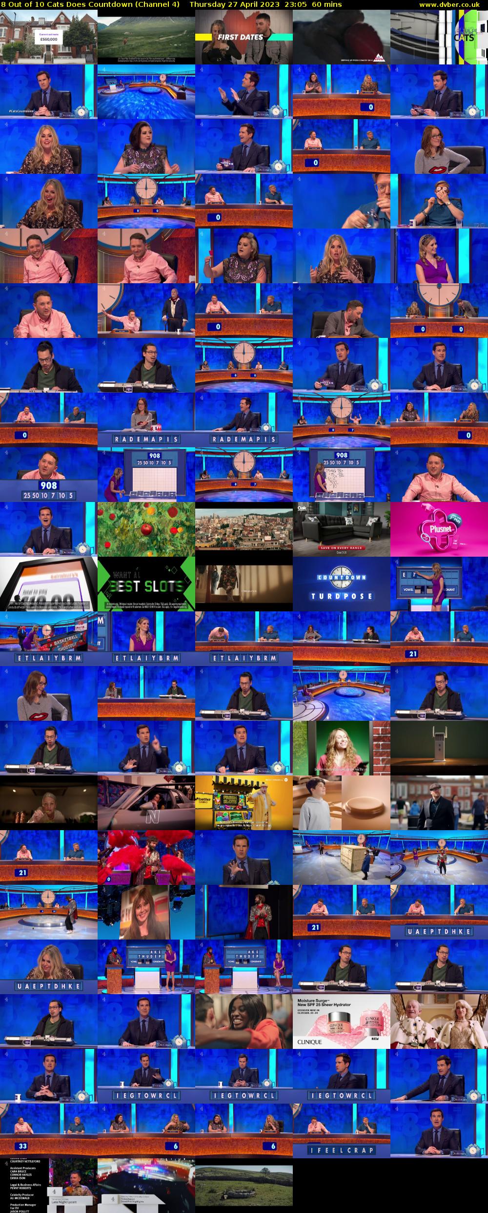 8 Out of 10 Cats Does Countdown (Channel 4) Thursday 27 April 2023 23:05 - 00:05