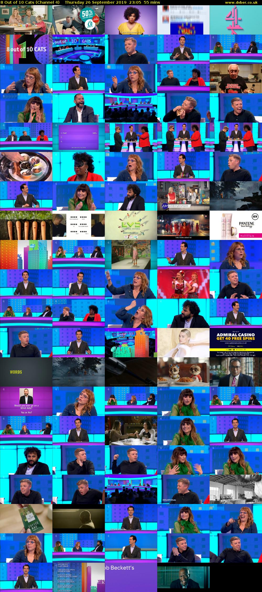 8 Out of 10 Cats (Channel 4) Thursday 26 September 2019 23:05 - 00:00