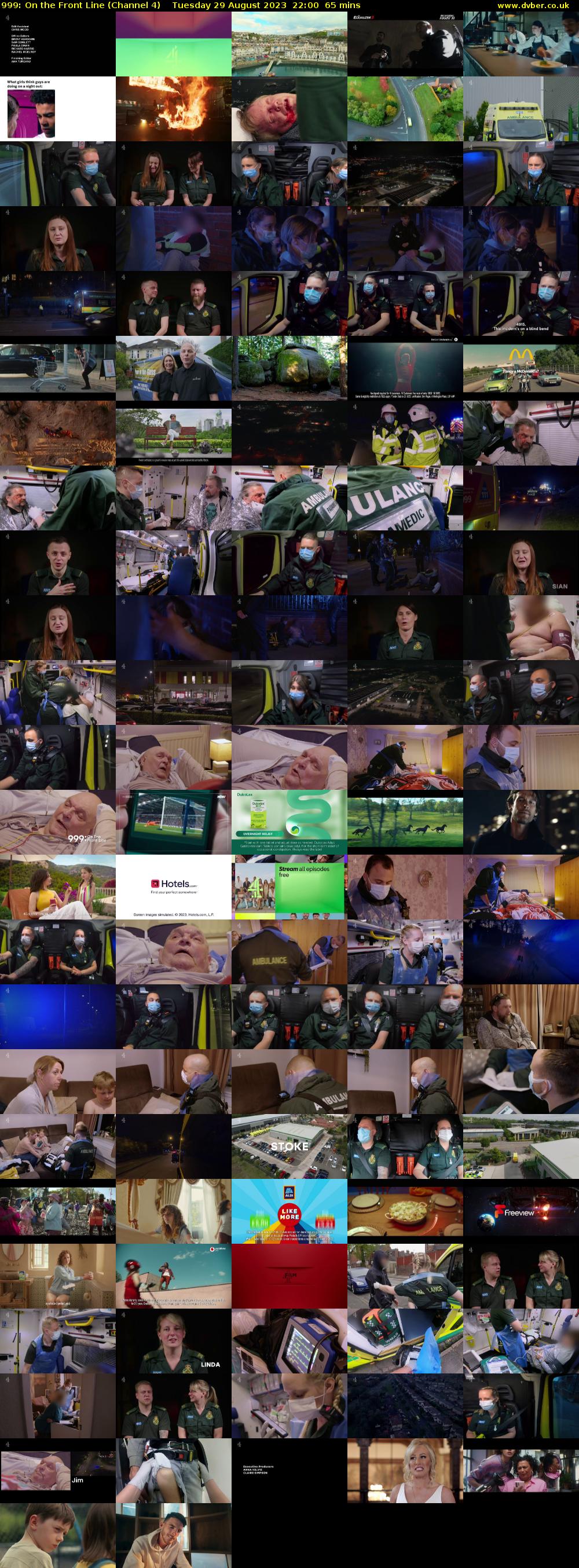 999: On the Front Line (Channel 4) Tuesday 29 August 2023 22:00 - 23:05
