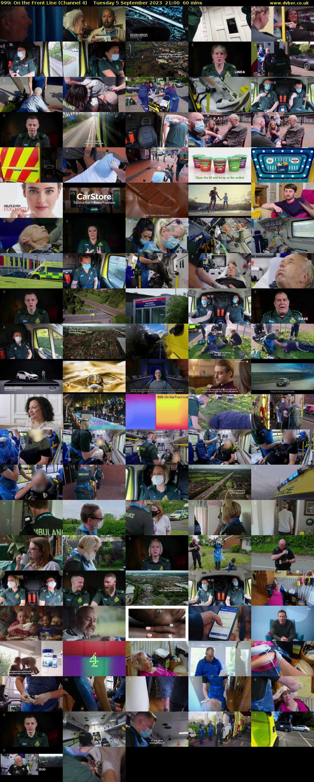 999: On the Front Line (Channel 4) Tuesday 5 September 2023 21:00 - 22:00