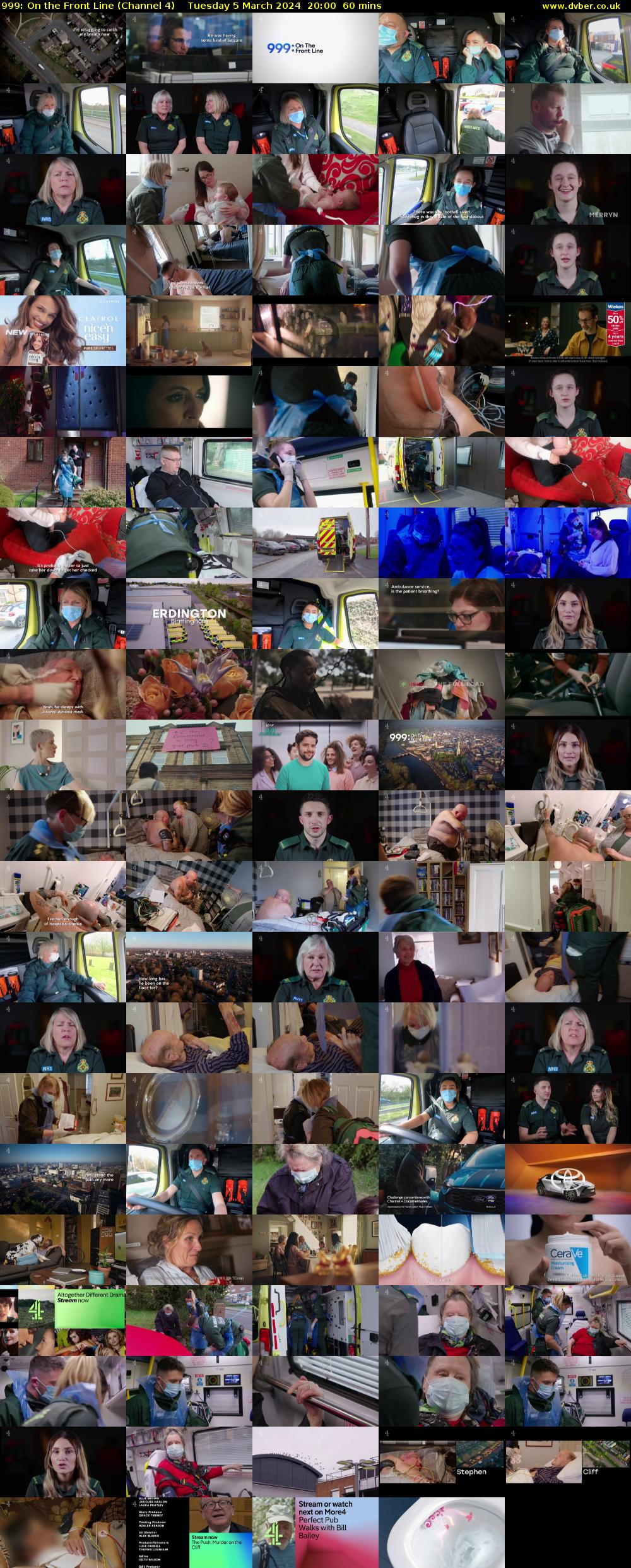 999: On the Front Line (Channel 4) Tuesday 5 March 2024 20:00 - 21:00