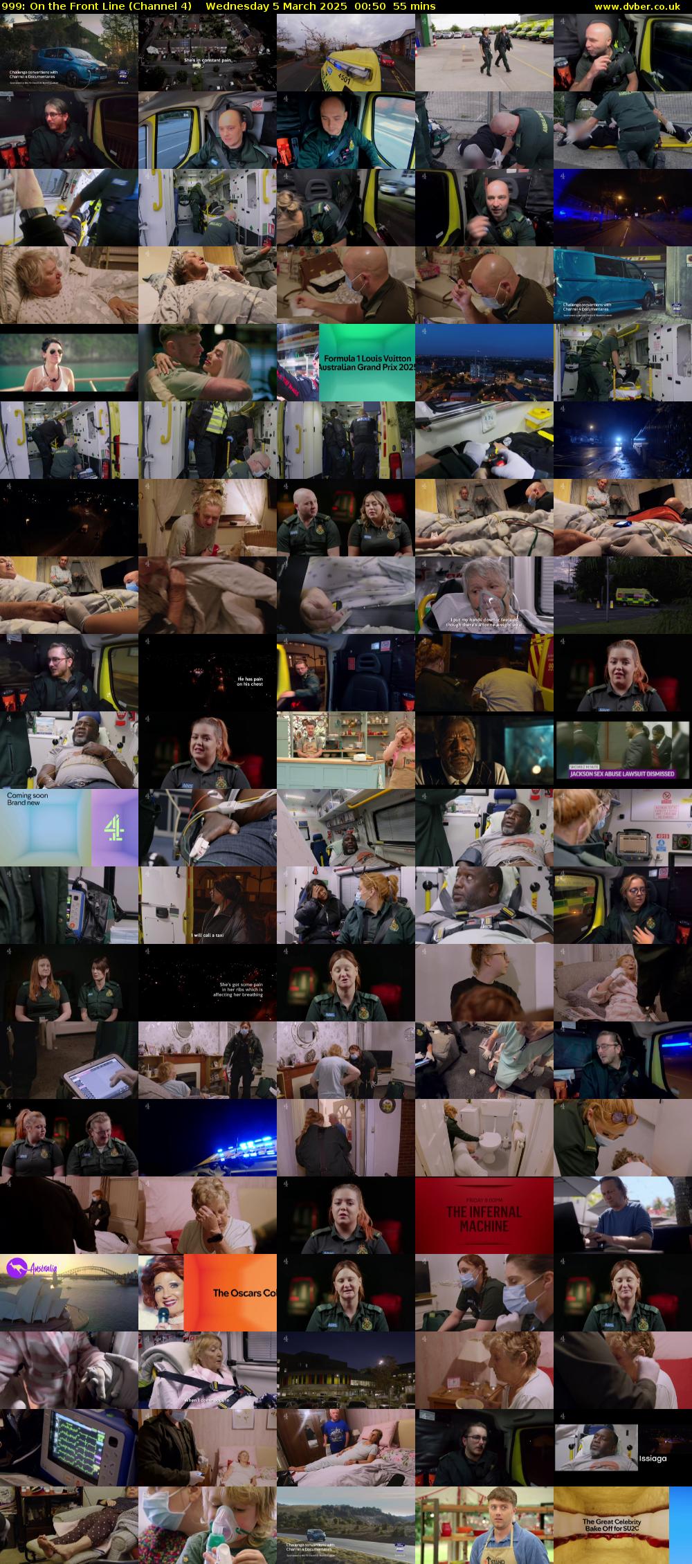 999: On the Front Line (Channel 4) Wednesday 5 March 2025 00:50 - 01:45