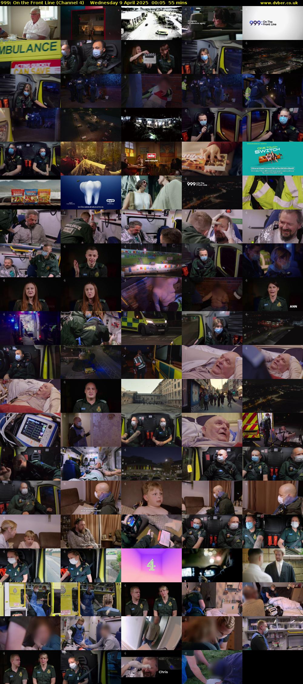999: On the Front Line (Channel 4) Wednesday 9 April 2025 00:05 - 01:00