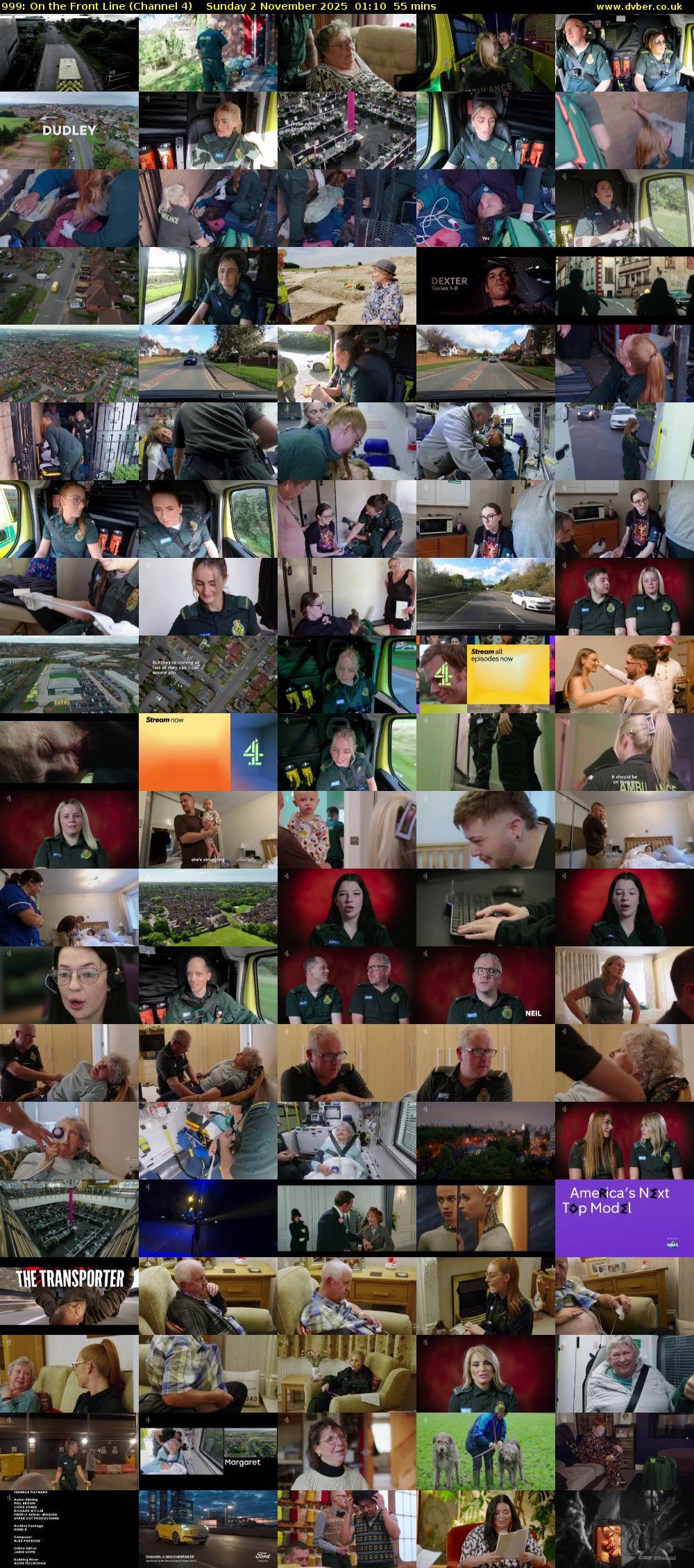 999: On the Front Line (Channel 4) Sunday 2 November 2025 01:10 - 02:05