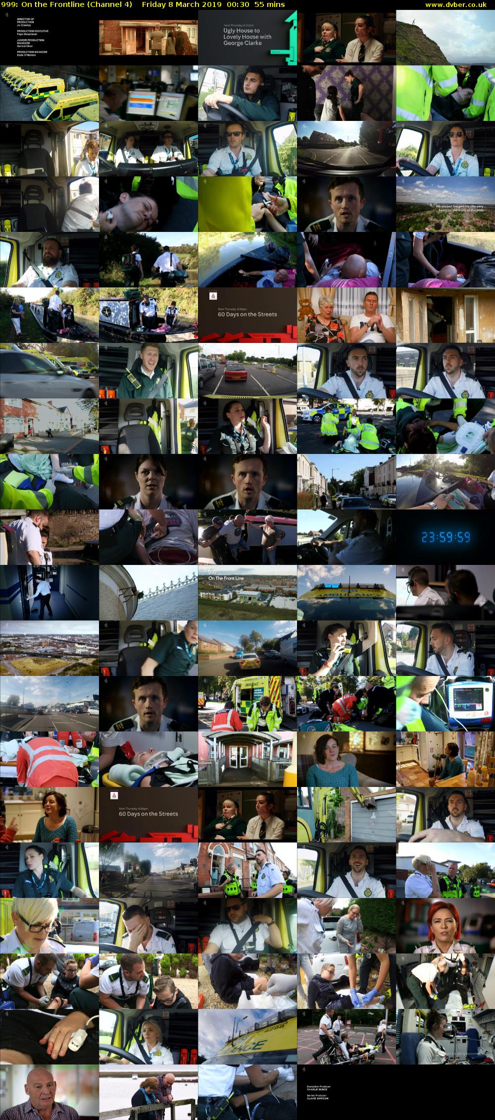 999: On the Frontline (Channel 4) Friday 8 March 2019 00:30 - 01:25