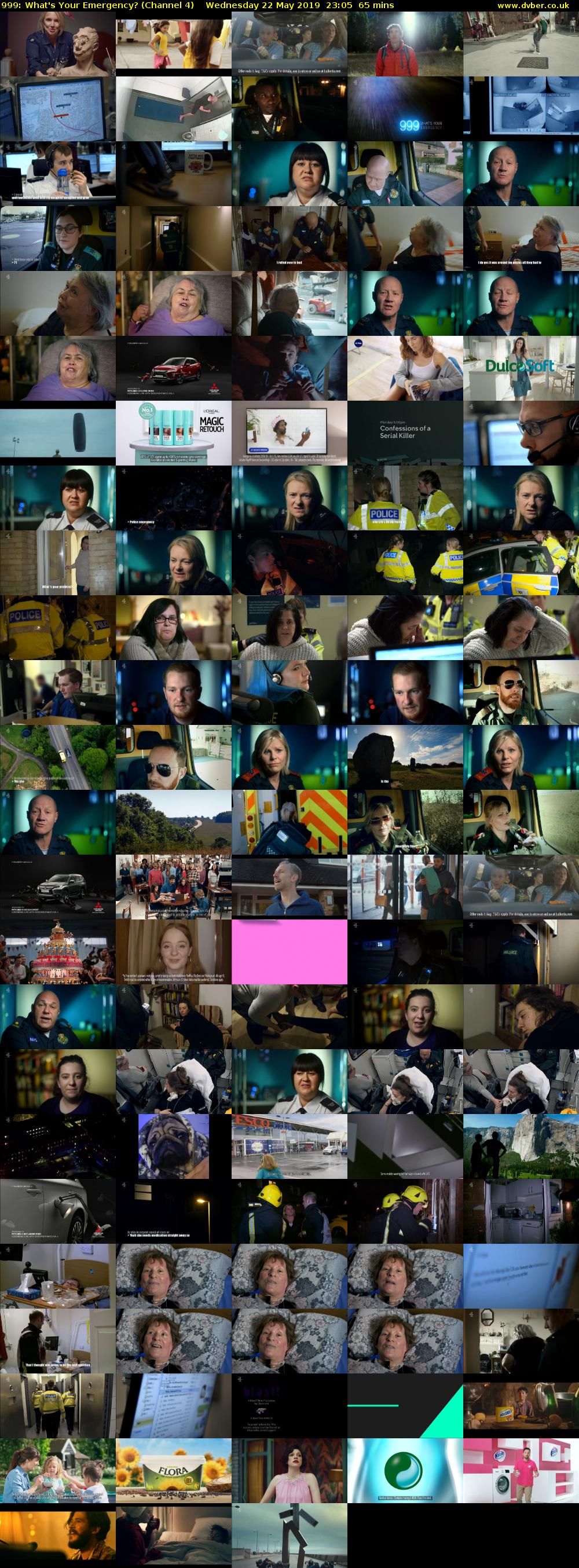 999: What's Your Emergency? (Channel 4) Wednesday 22 May 2019 23:05 - 00:10