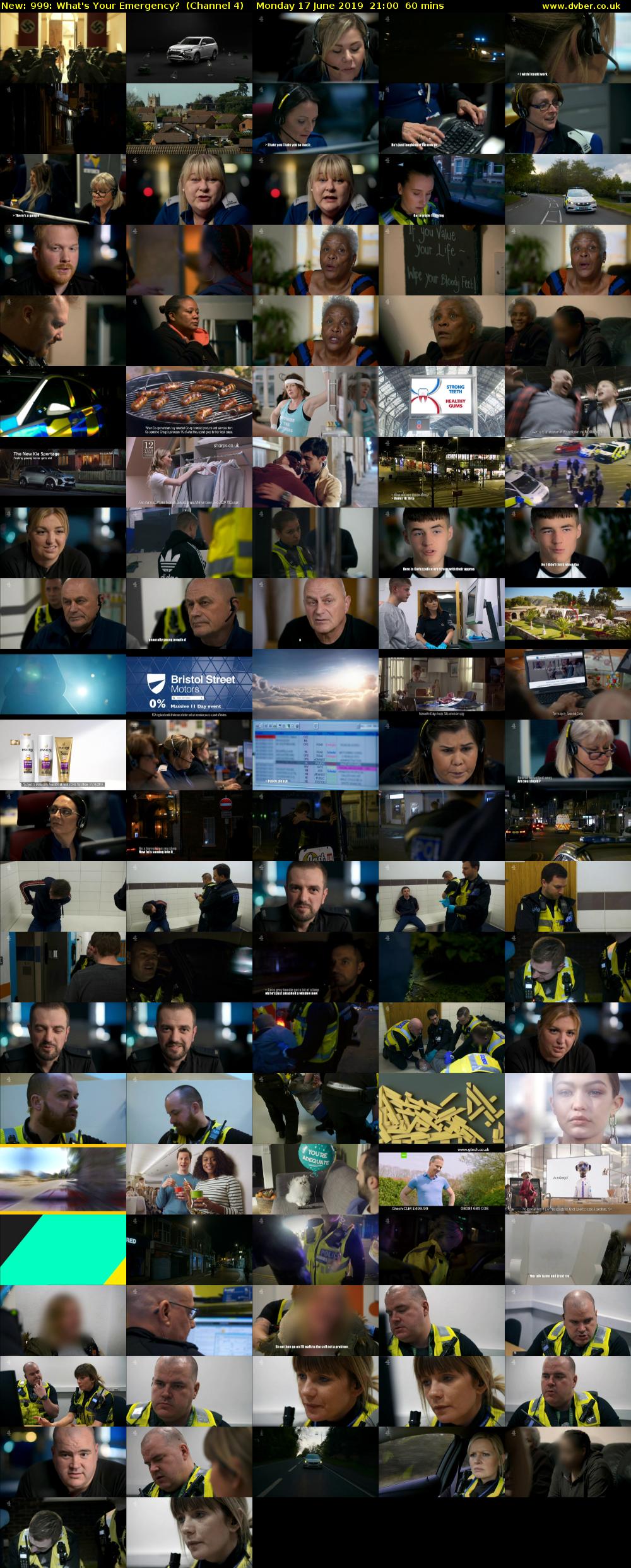 999: What's Your Emergency? (Channel 4) Monday 17 June 2019 21:00 - 22:00
