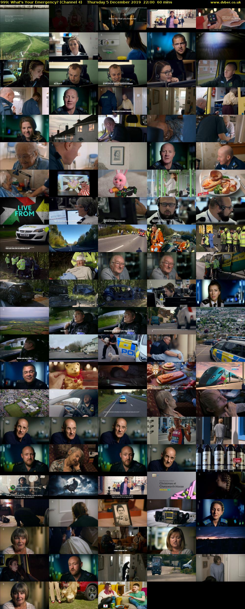 999: What's Your Emergency? (Channel 4) Thursday 5 December 2019 22:00 - 23:00