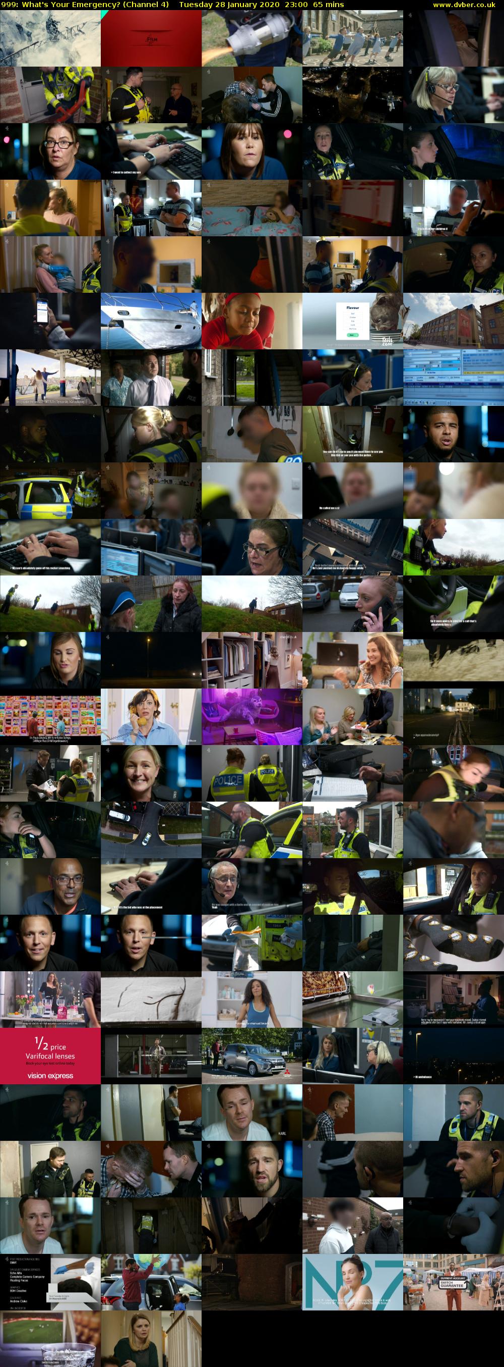 999: What's Your Emergency? (Channel 4) Tuesday 28 January 2020 23:00 - 00:05