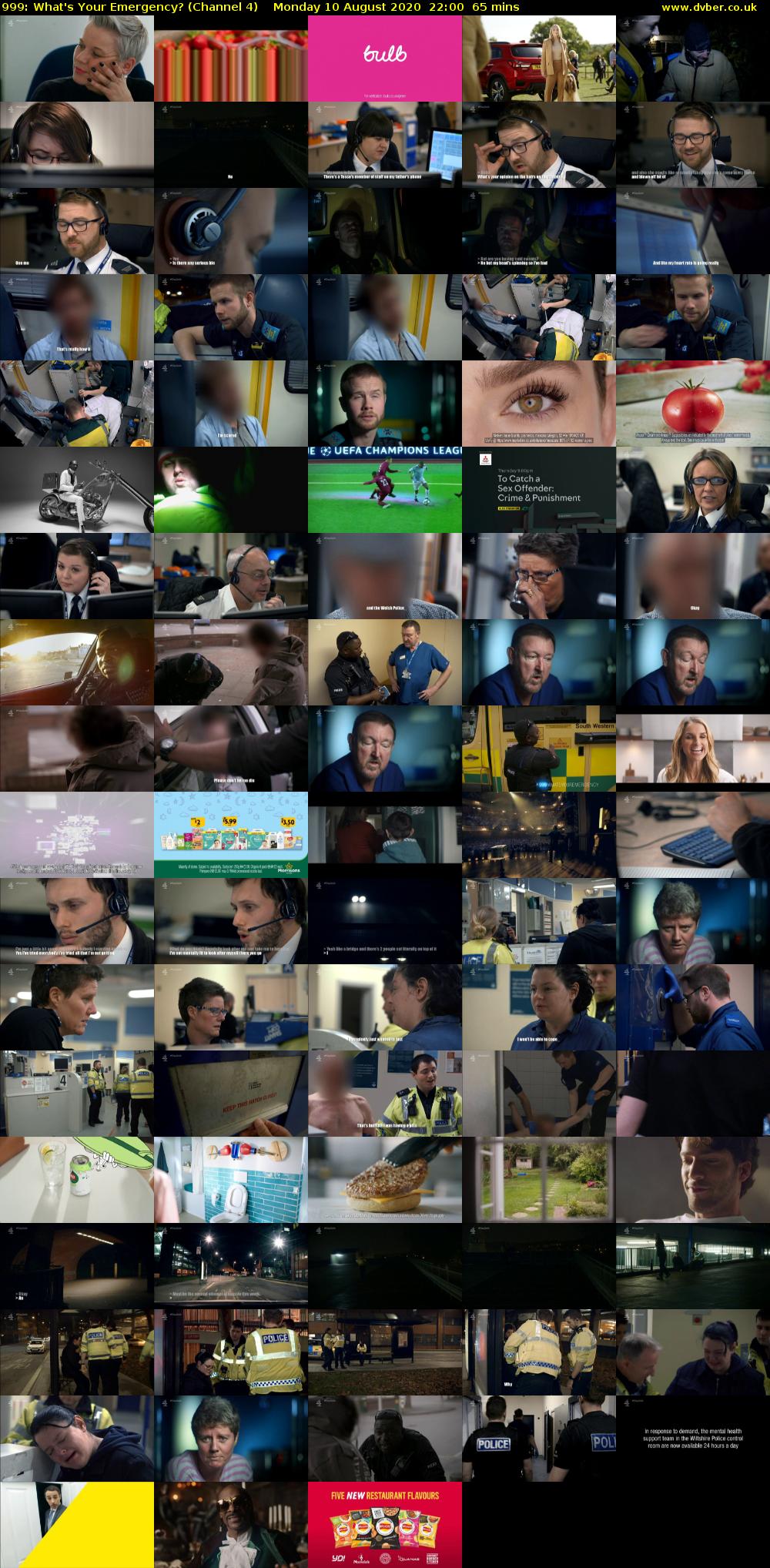 999: What's Your Emergency? (Channel 4) Monday 10 August 2020 22:00 - 23:05