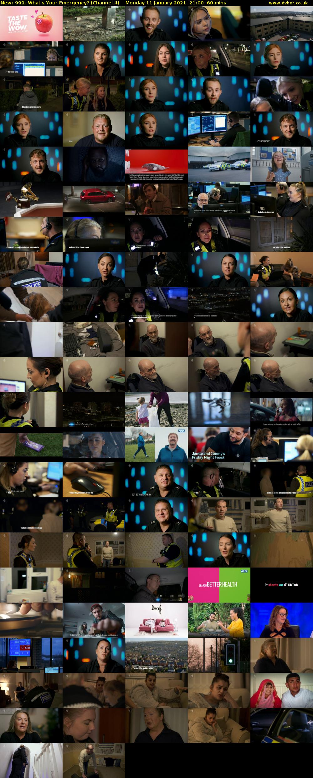 999: What's Your Emergency? (Channel 4) Monday 11 January 2021 21:00 - 22:00