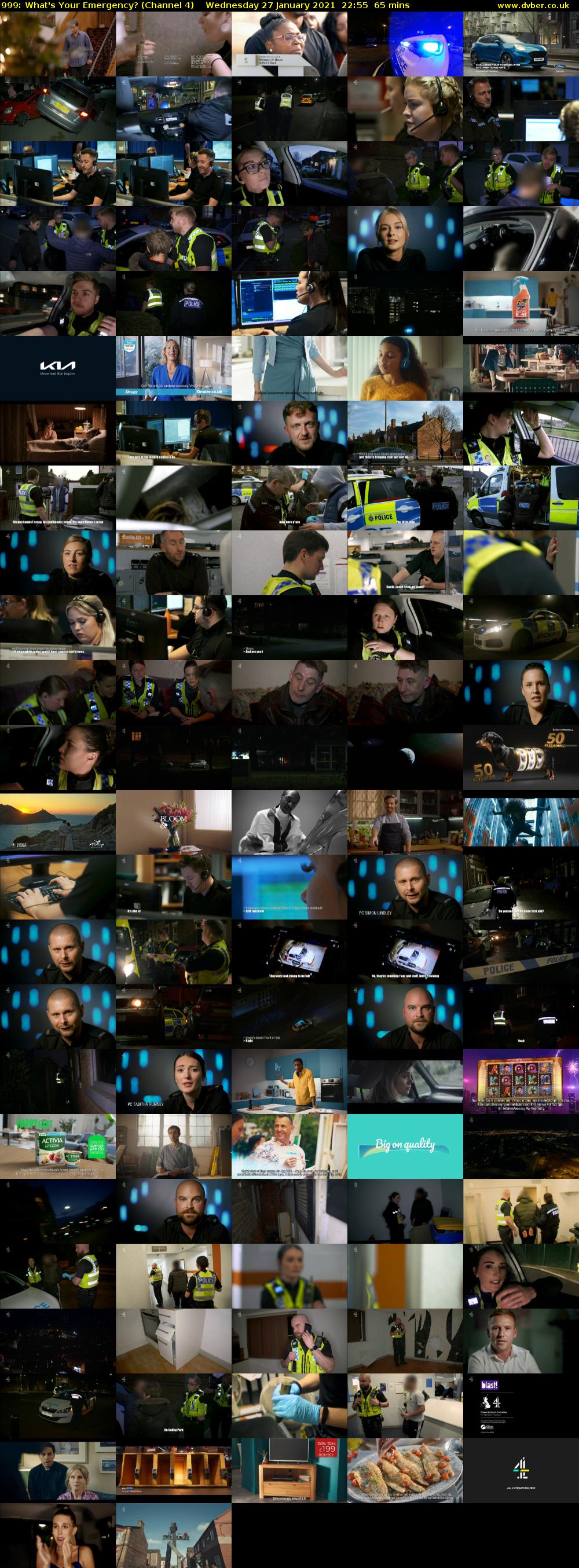 999: What's Your Emergency? (Channel 4) Wednesday 27 January 2021 22:55 - 00:00