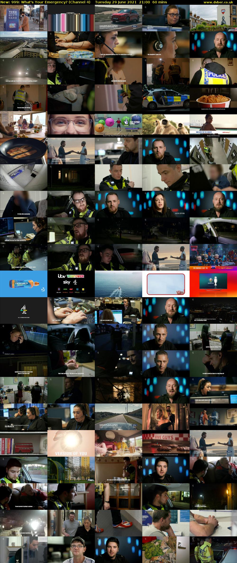 999: What's Your Emergency? (Channel 4) Tuesday 29 June 2021 21:00 - 22:00