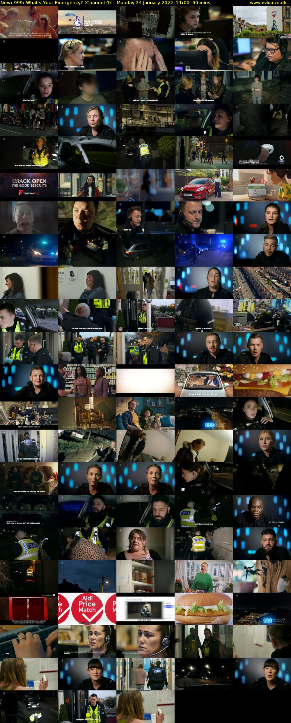 999: What's Your Emergency? (Channel 4) Monday 24 January 2022 21:00 - 22:00