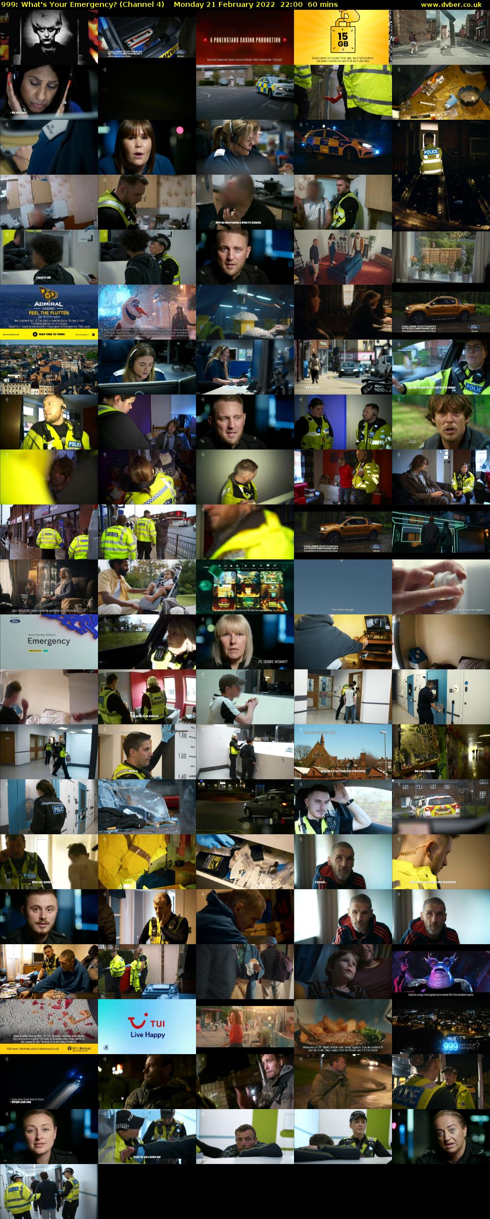999: What's Your Emergency? (Channel 4) Monday 21 February 2022 22:00 - 23:00