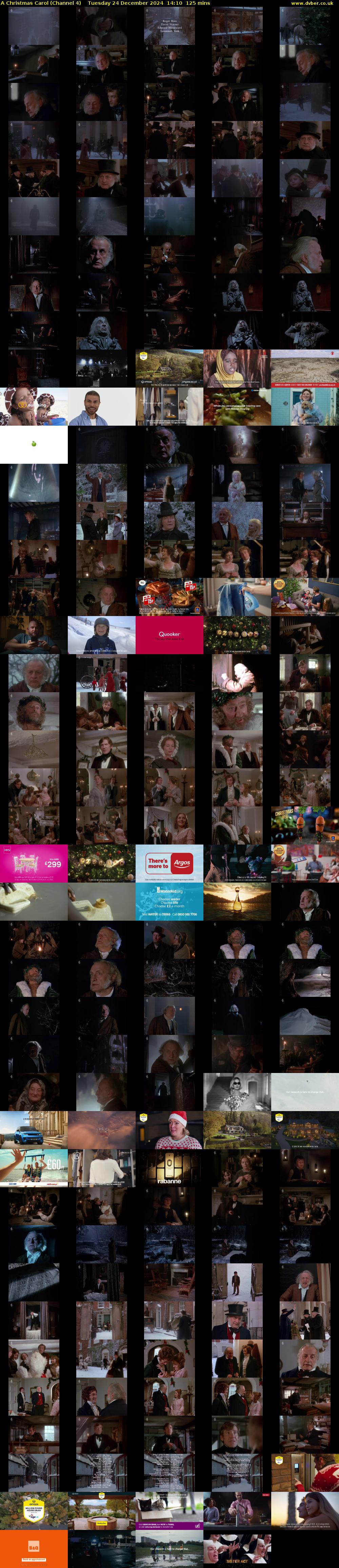 A Christmas Carol (Channel 4) Tuesday 24 December 2024 14:10 - 16:15