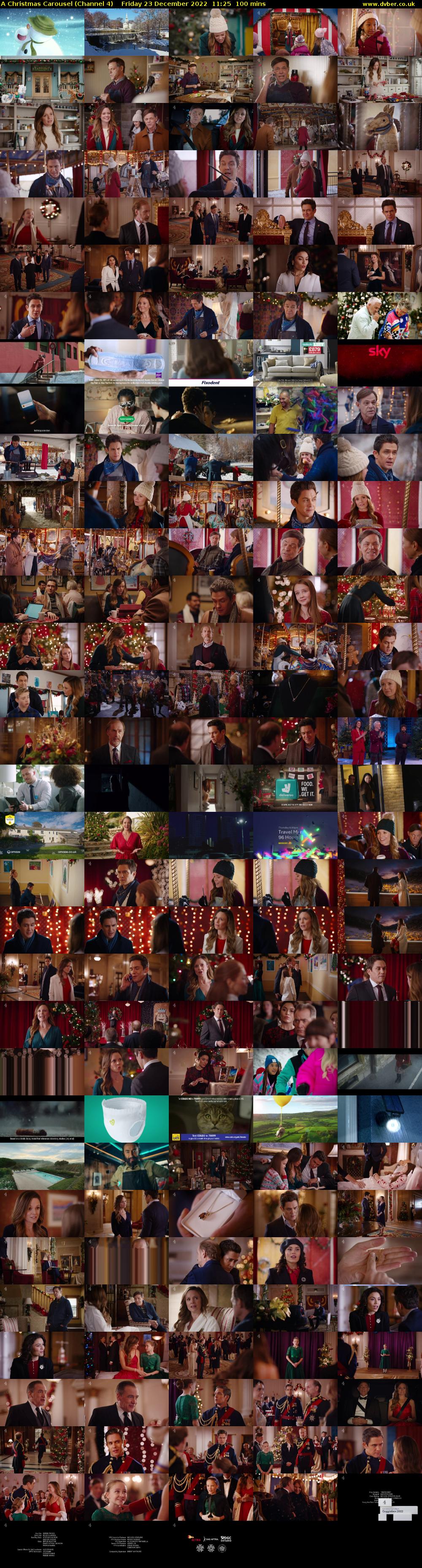 A Christmas Carousel (Channel 4) Friday 23 December 2022 11:25 - 13:05
