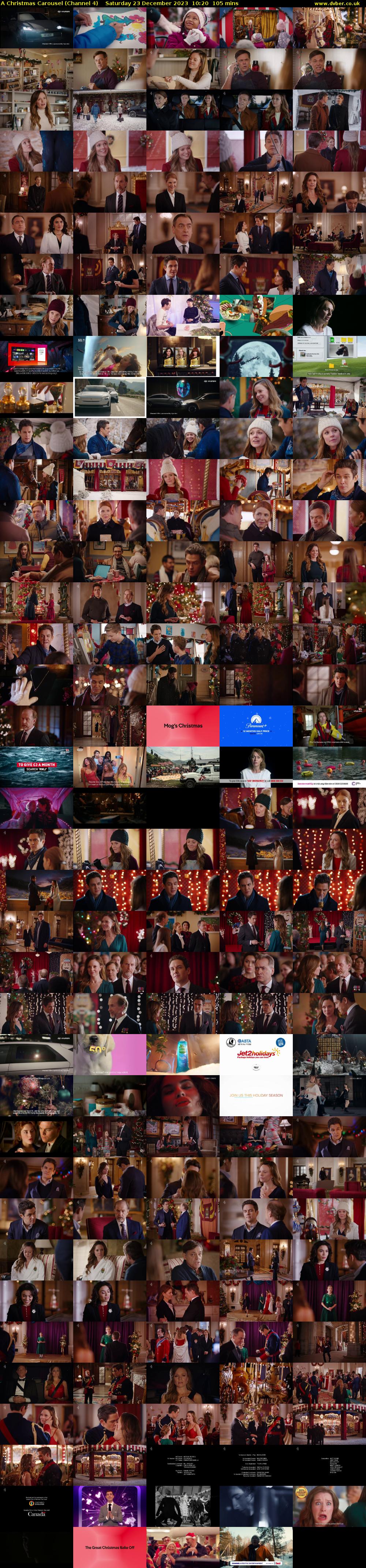 A Christmas Carousel (Channel 4) Saturday 23 December 2023 10:20 - 12:05