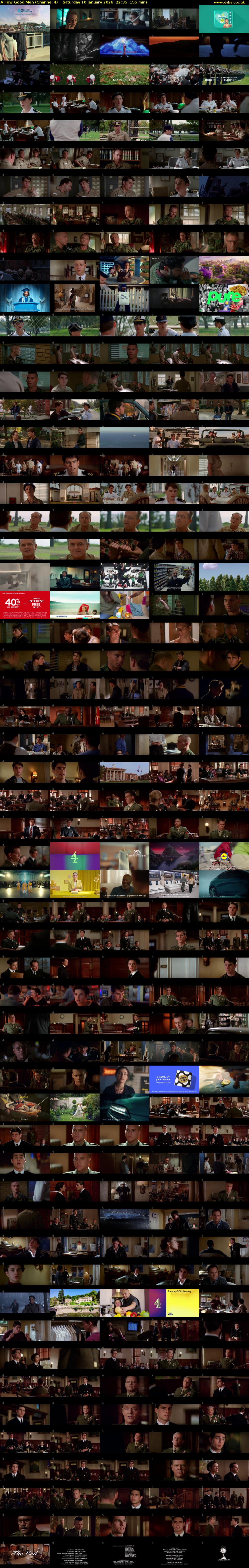 A Few Good Men (Channel 4) Saturday 10 January 2026 22:35 - 01:10