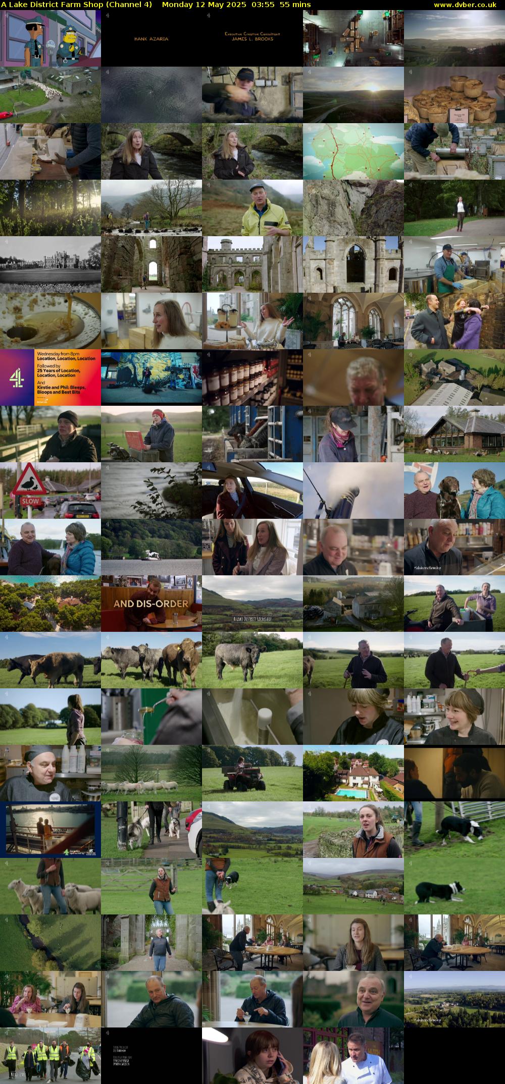 A Lake District Farm Shop (Channel 4) Monday 12 May 2025 03:55 - 04:50