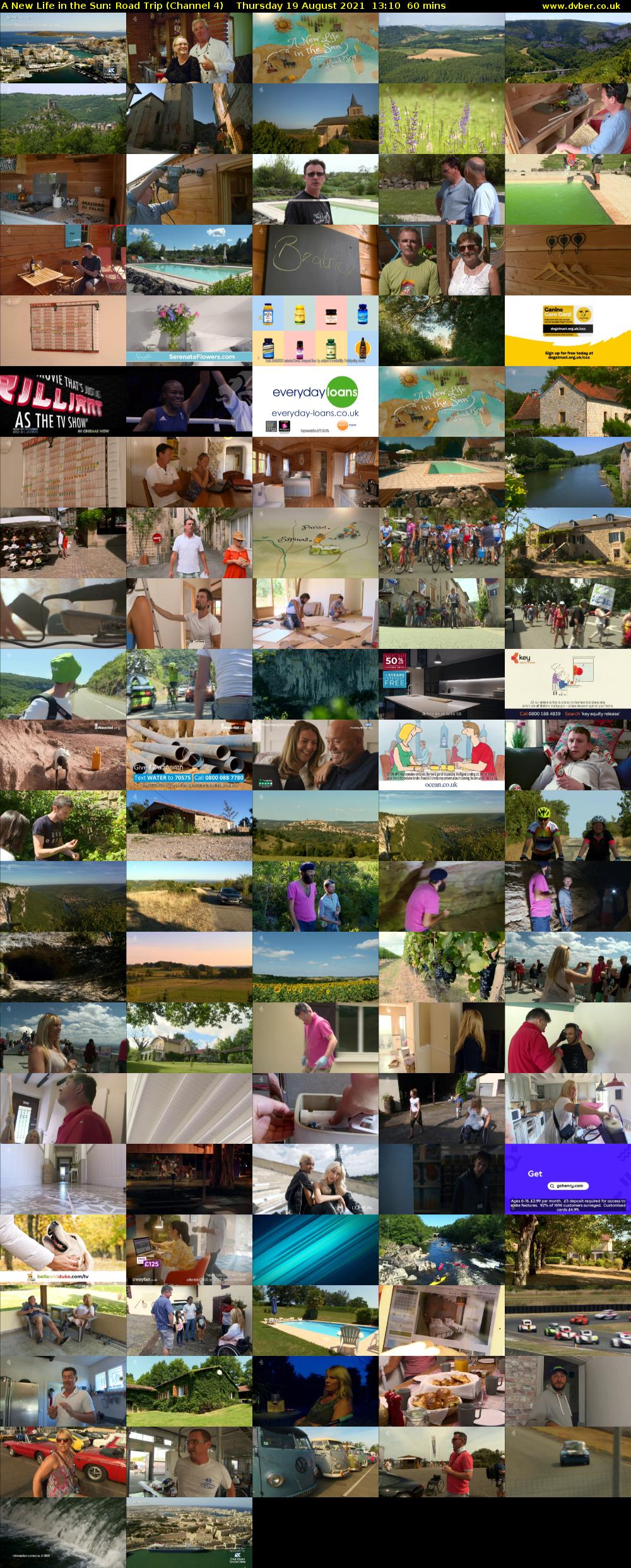 A New Life in the Sun: Road Trip (Channel 4) Thursday 19 August 2021 13:10 - 14:10