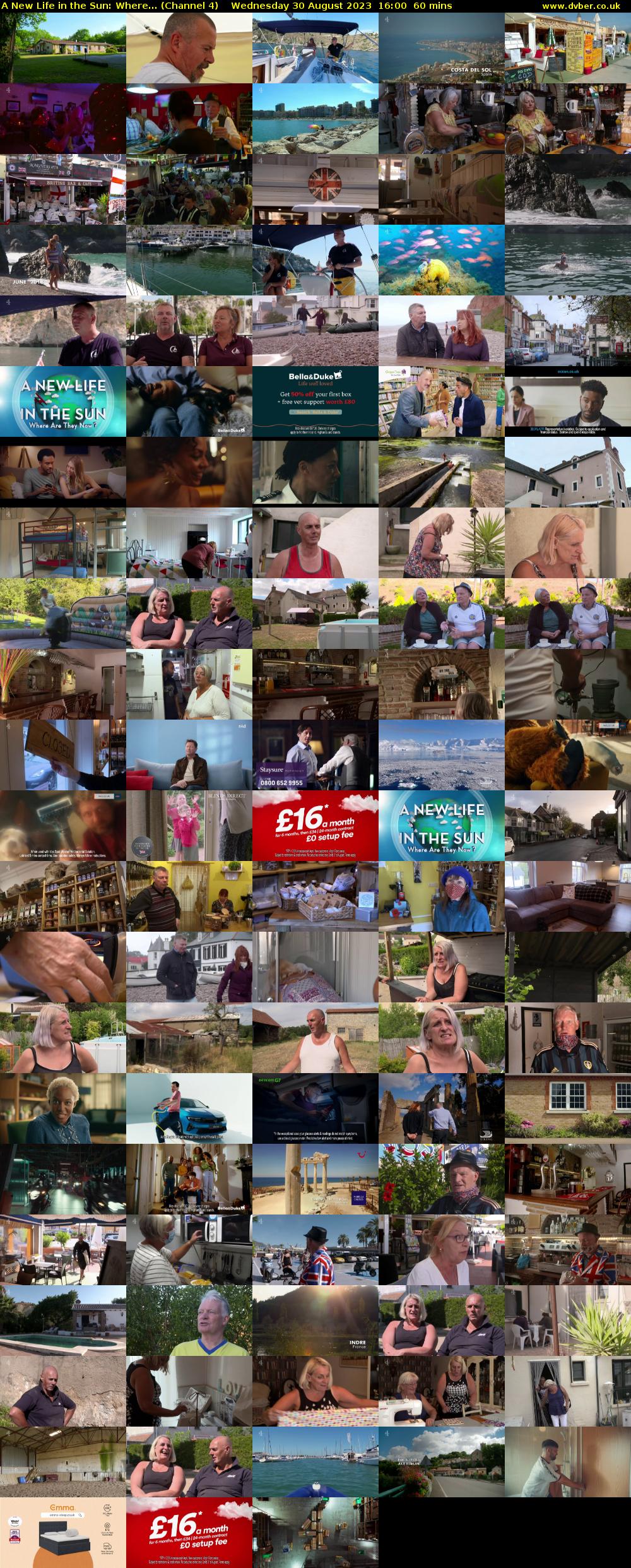 A New Life in the Sun: Where... (Channel 4) Wednesday 30 August 2023 16:00 - 17:00