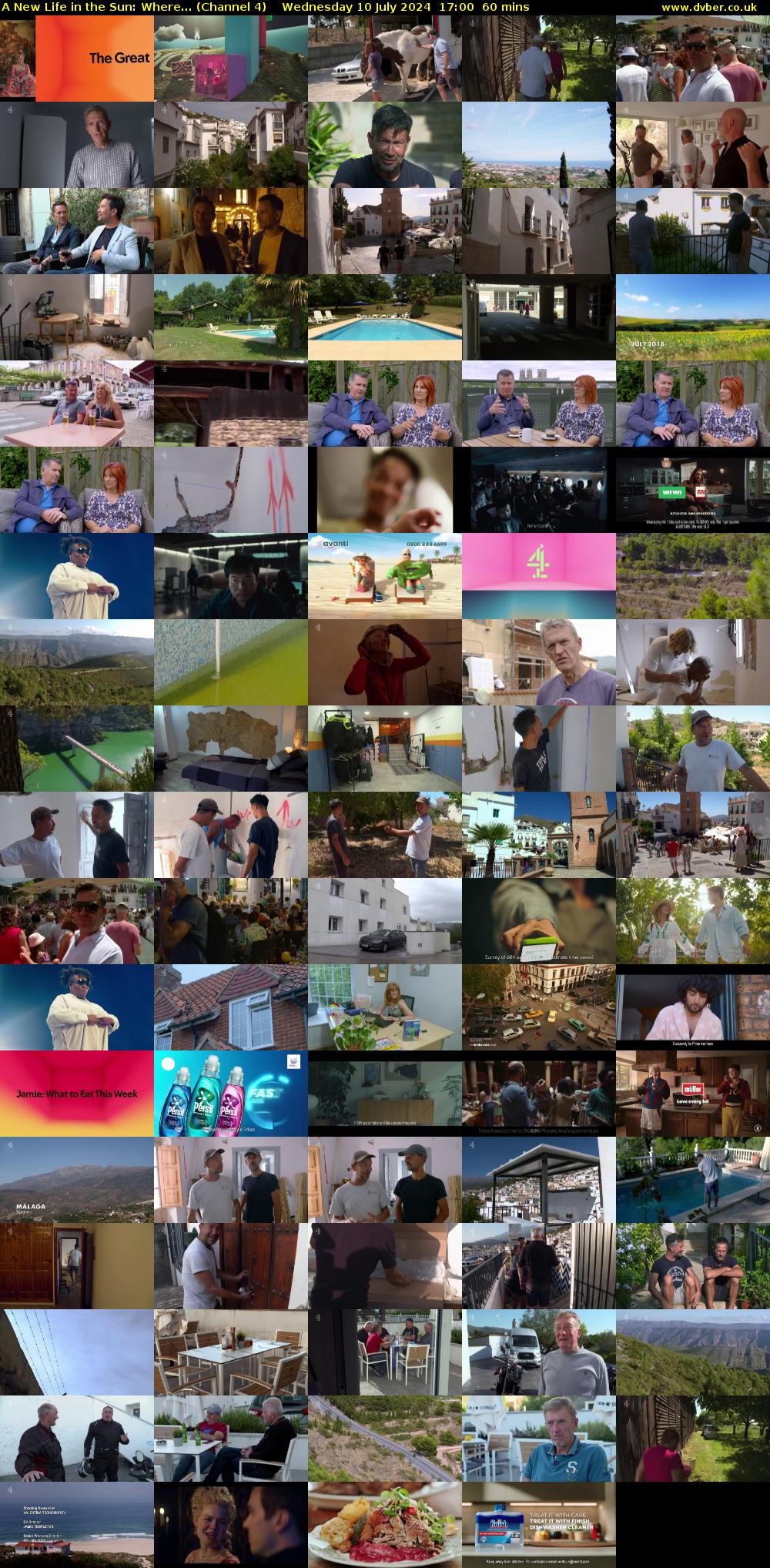 A New Life in the Sun: Where... (Channel 4) Wednesday 10 July 2024 17:00 - 18:00