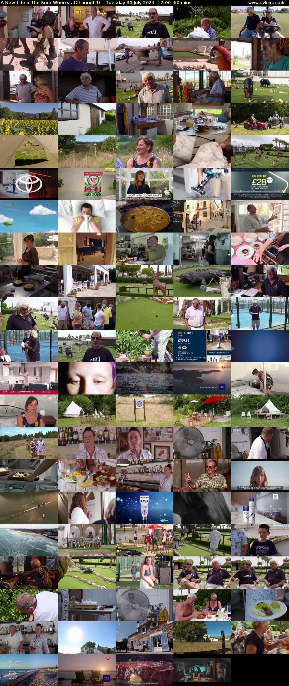 A New Life in the Sun: Where... (Channel 4) Tuesday 30 July 2024 17:00 - 18:00