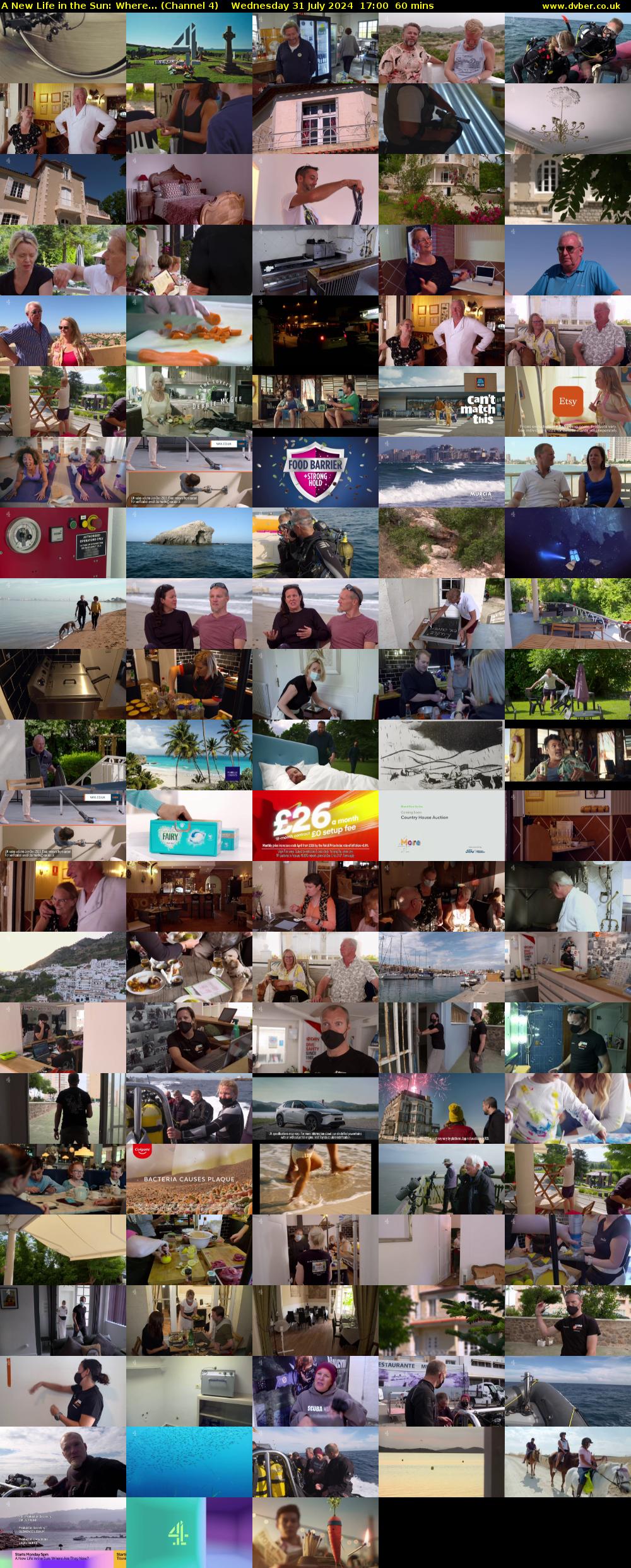 A New Life in the Sun: Where... (Channel 4) Wednesday 31 July 2024 17:00 - 18:00