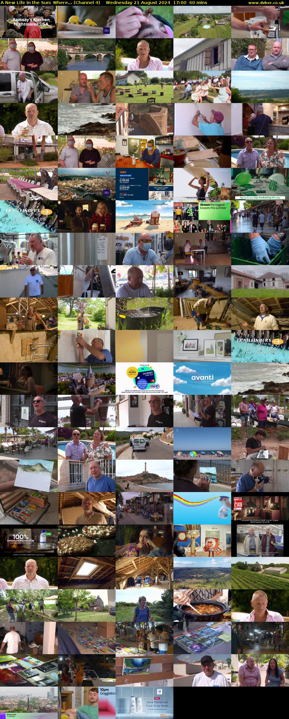 A New Life in the Sun: Where... (Channel 4) Wednesday 21 August 2024 17:00 - 18:00