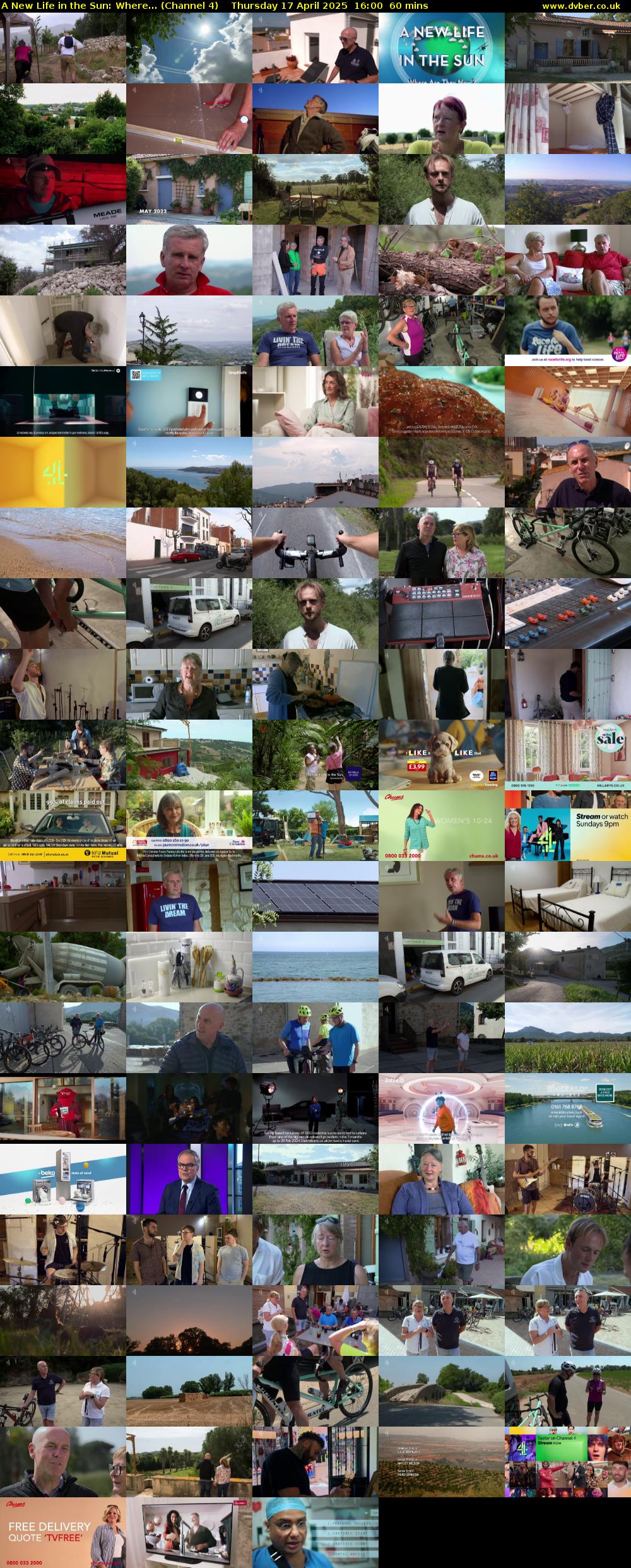A New Life in the Sun: Where... (Channel 4) Thursday 17 April 2025 16:00 - 17:00