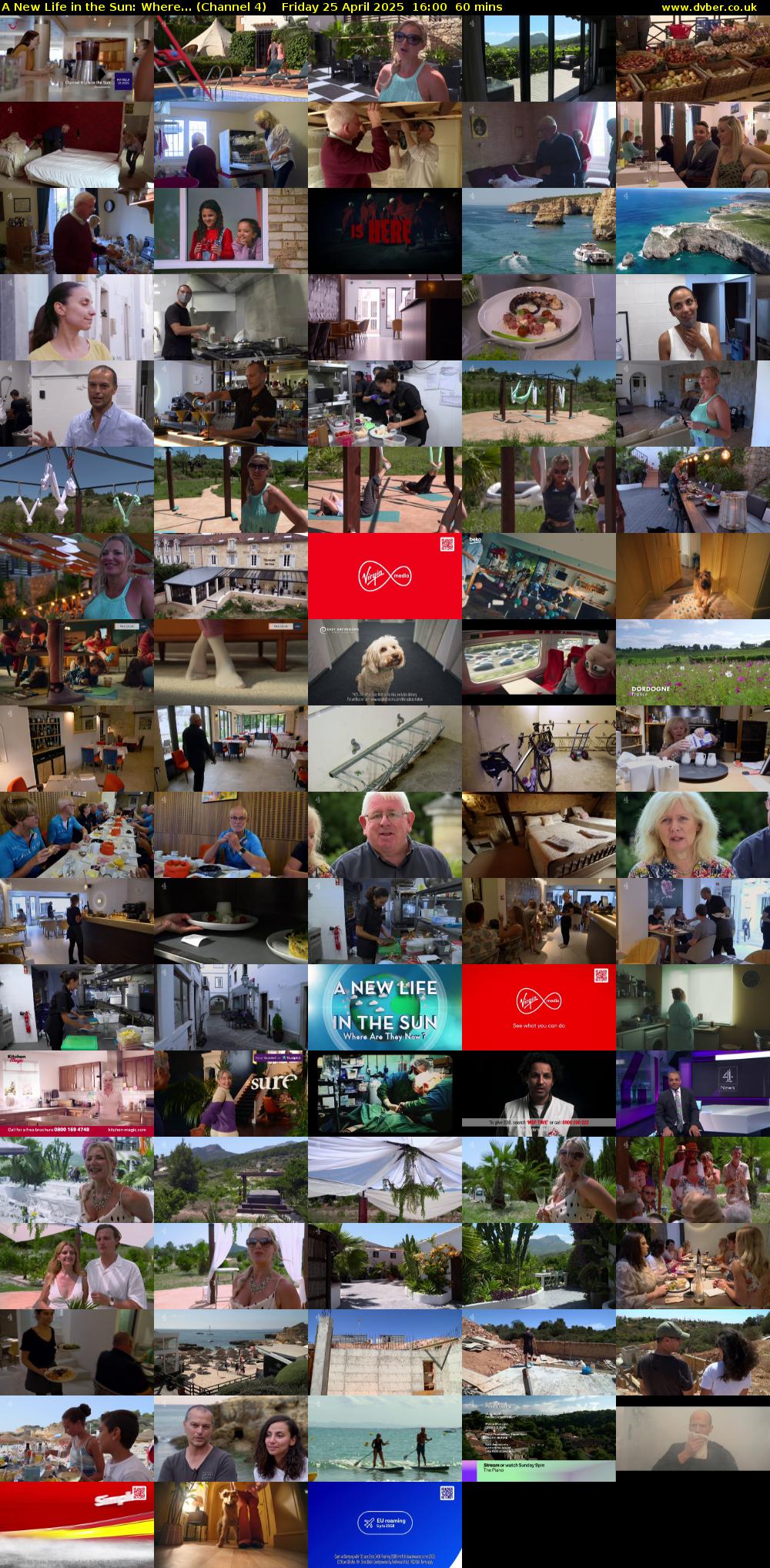 A New Life in the Sun: Where... (Channel 4) Friday 25 April 2025 16:00 - 17:00